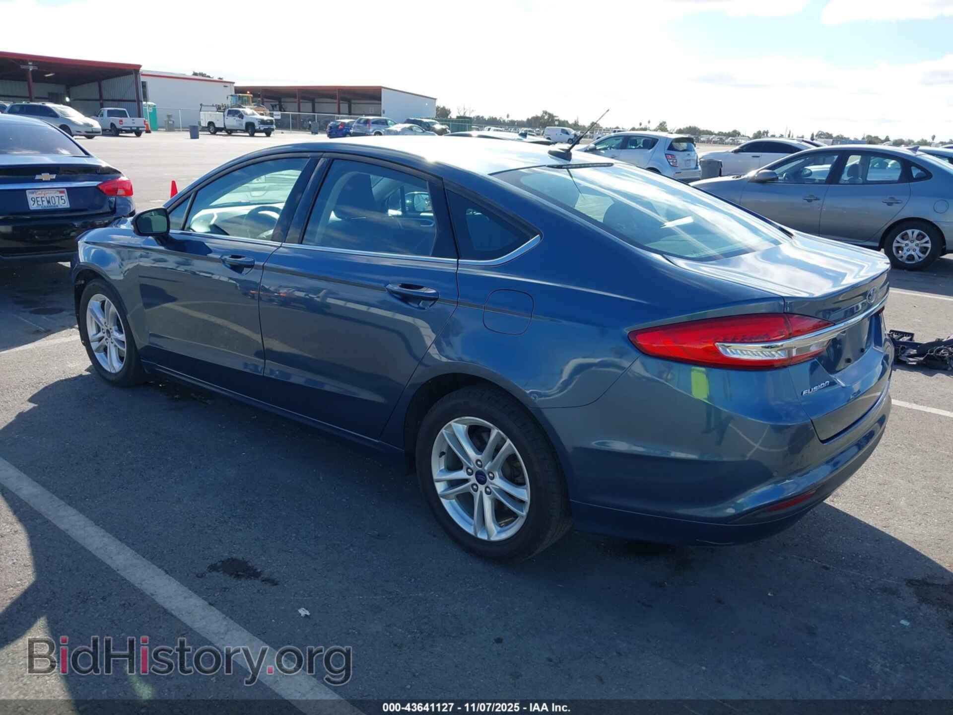 2018 FORD FUSION - VIN: 3FA6P0H77JR270728 - Фото 3