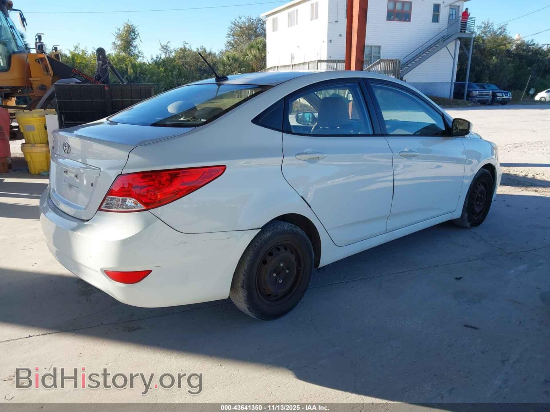 2014 HYUNDAI ACCENT - VIN: KMHCT4AE1EU630627 - Фото 4