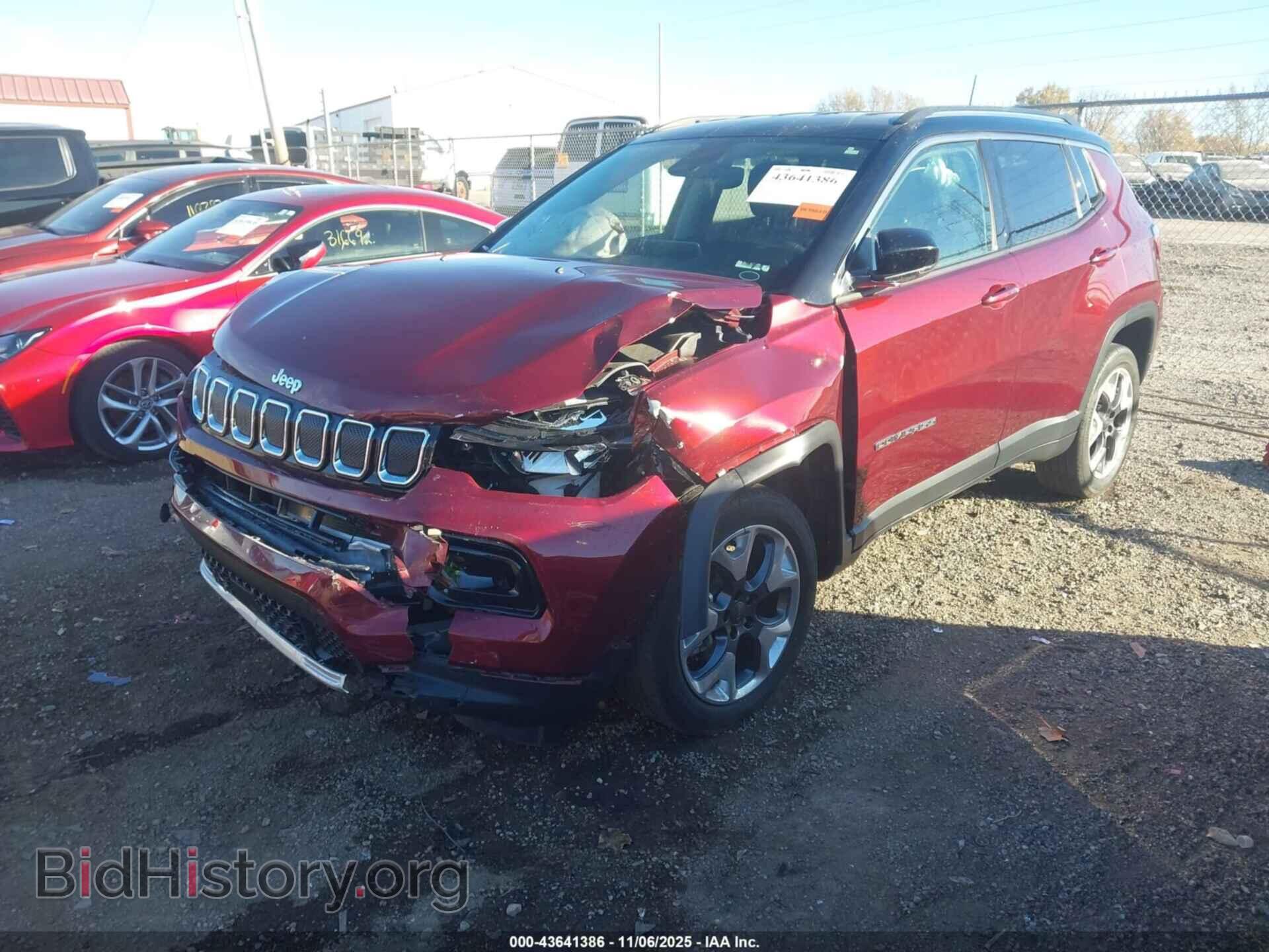 2022 JEEP COMPASS - VIN: 3C4NJDCB5NT115100 - Фото 2
