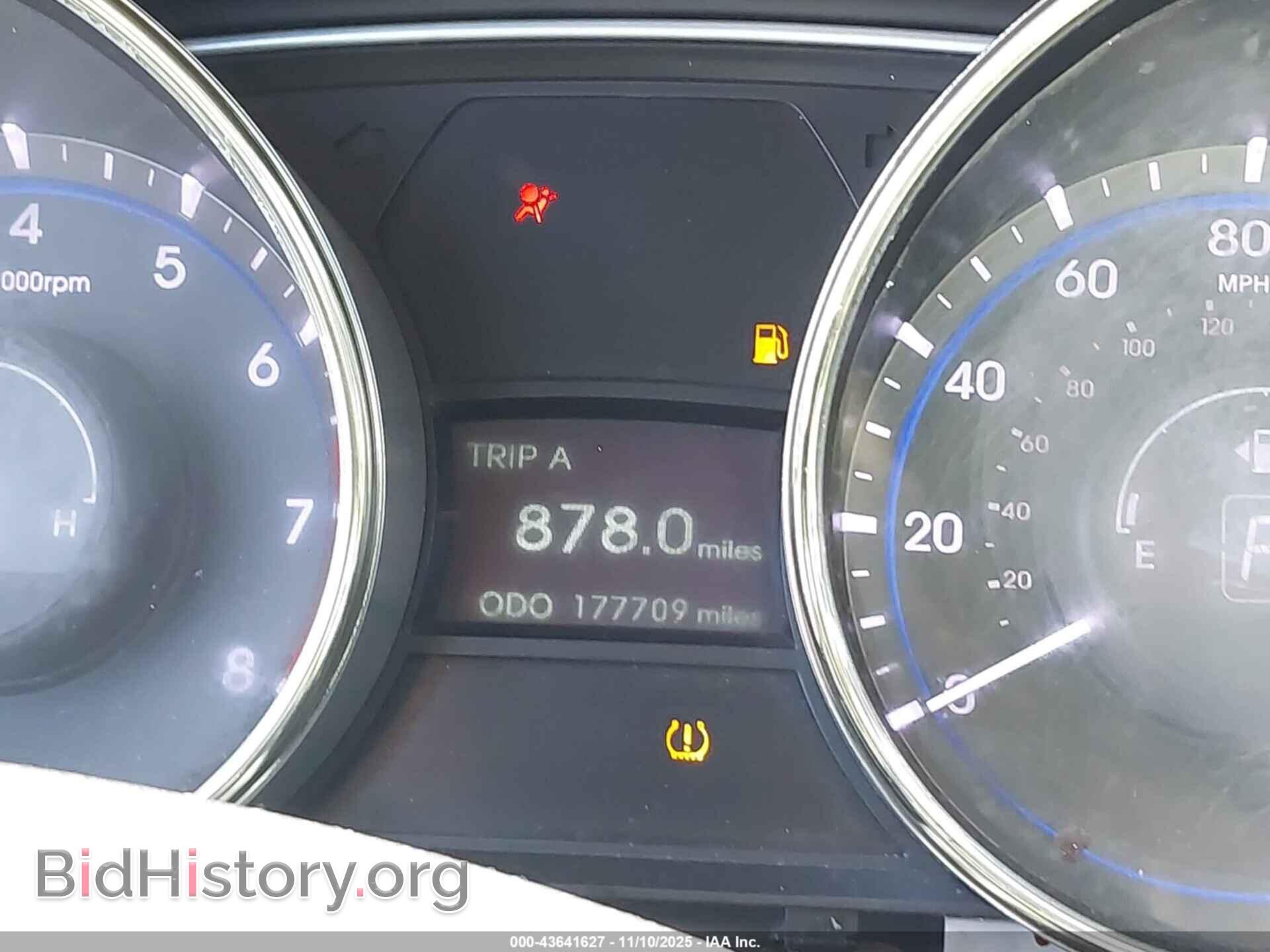 2011 HYUNDAI SONATA - VIN: 5NPEC4AC9BH167735 - Фото 12