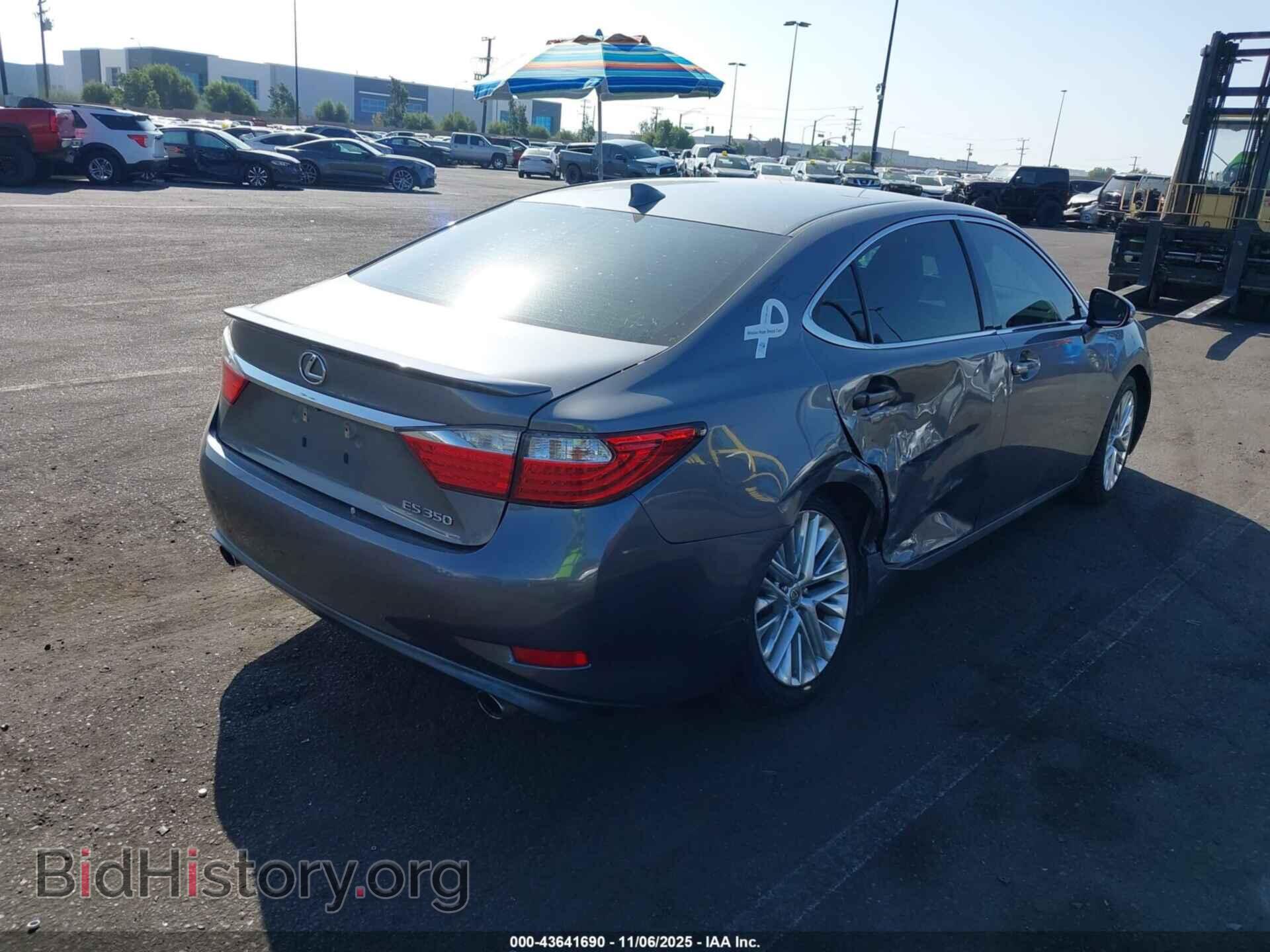 2015 LEXUS ES 350 - VIN: JTHBK1GG4F2187265 - Фото 4
