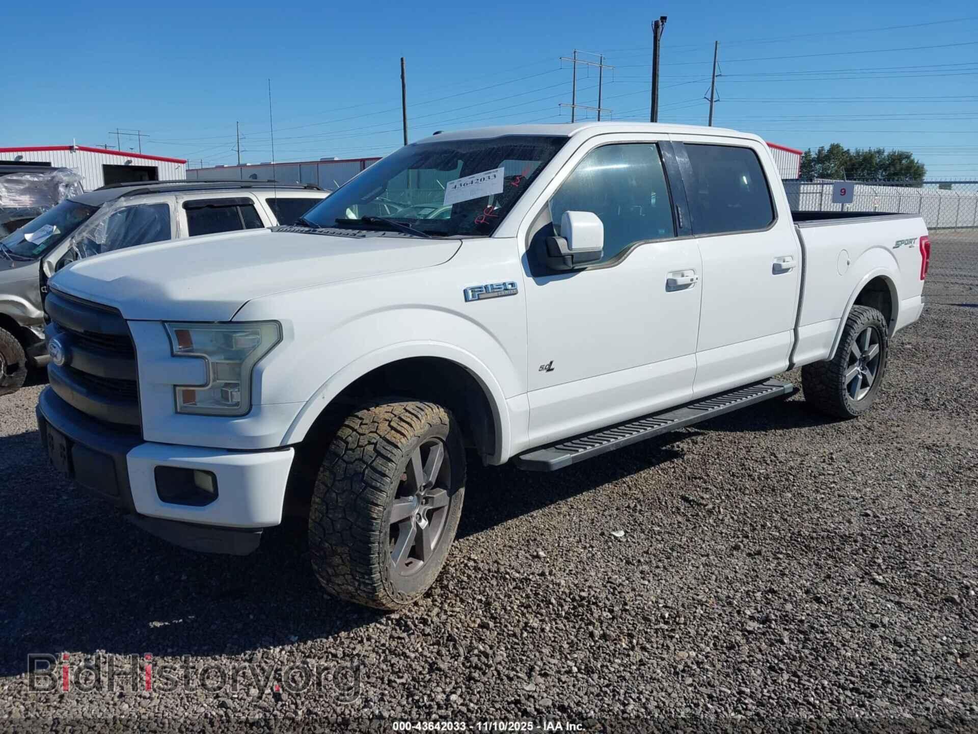 2015 FORD F-150 - VIN: 1FTFW1EF4FFA63202 - Фото 2