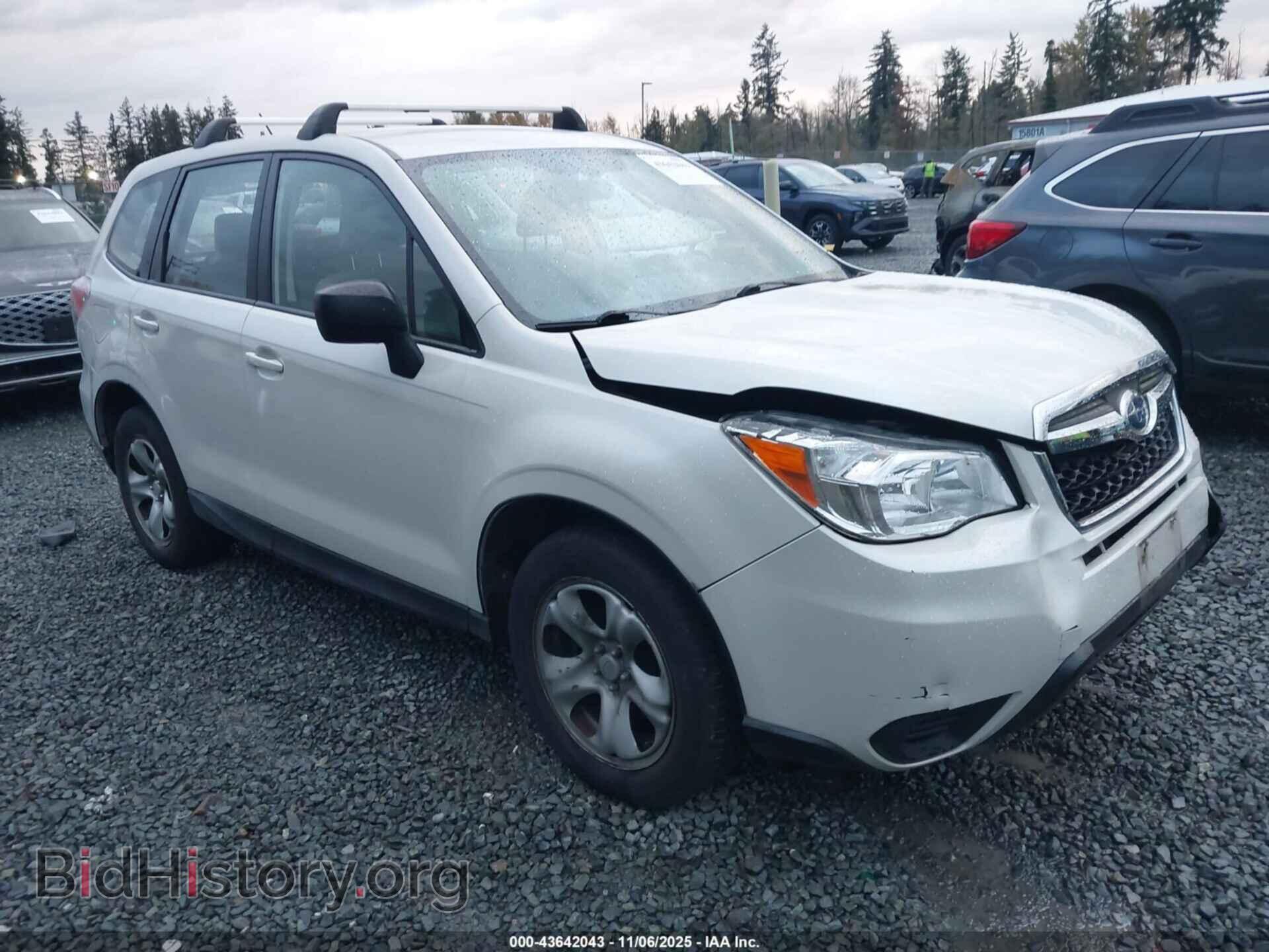 Photo JF2SJAAC2FH569318 - SUBARU FORESTER 2015