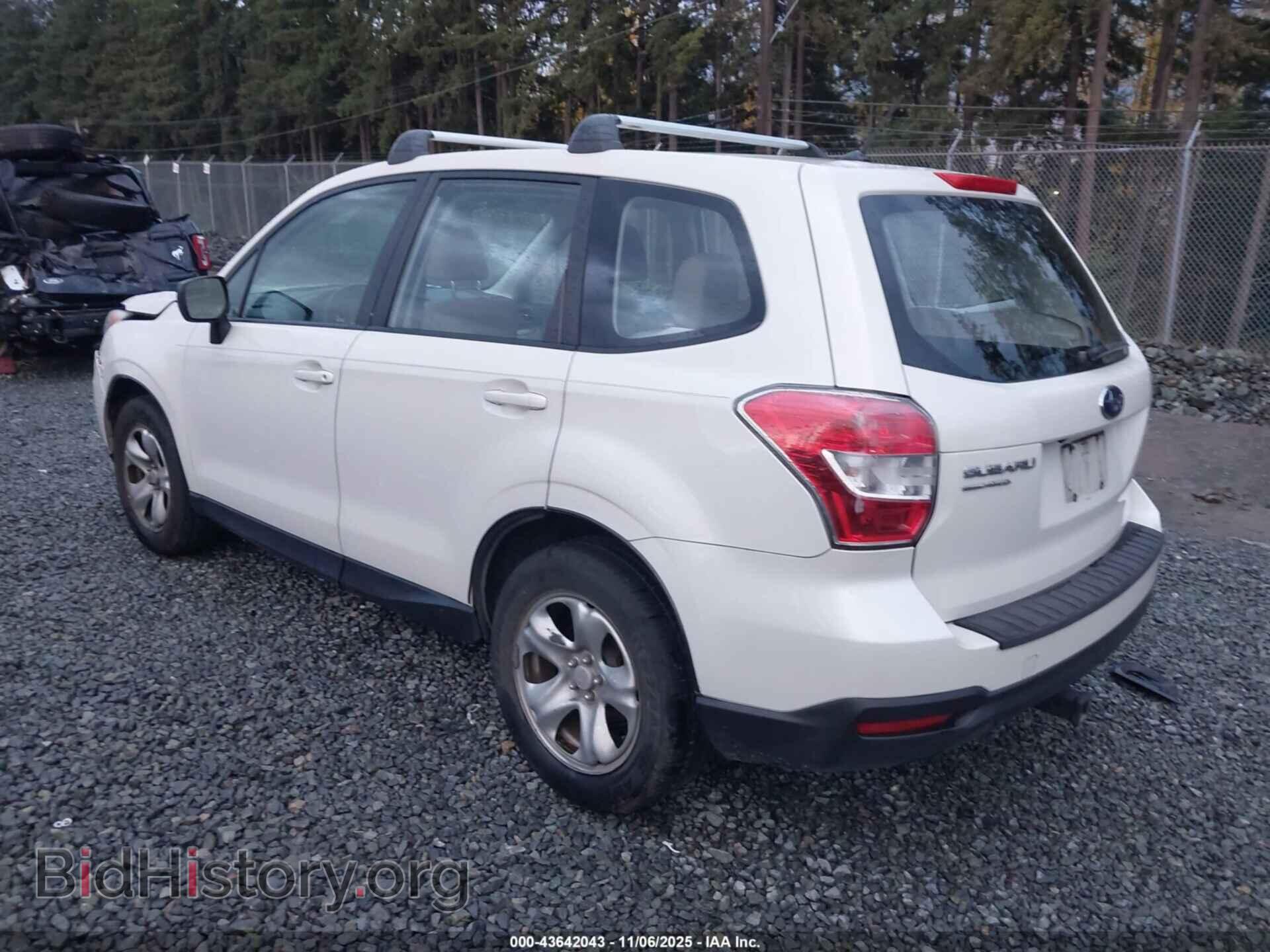 2015 SUBARU FORESTER - VIN: JF2SJAAC2FH569318 - Фото 3
