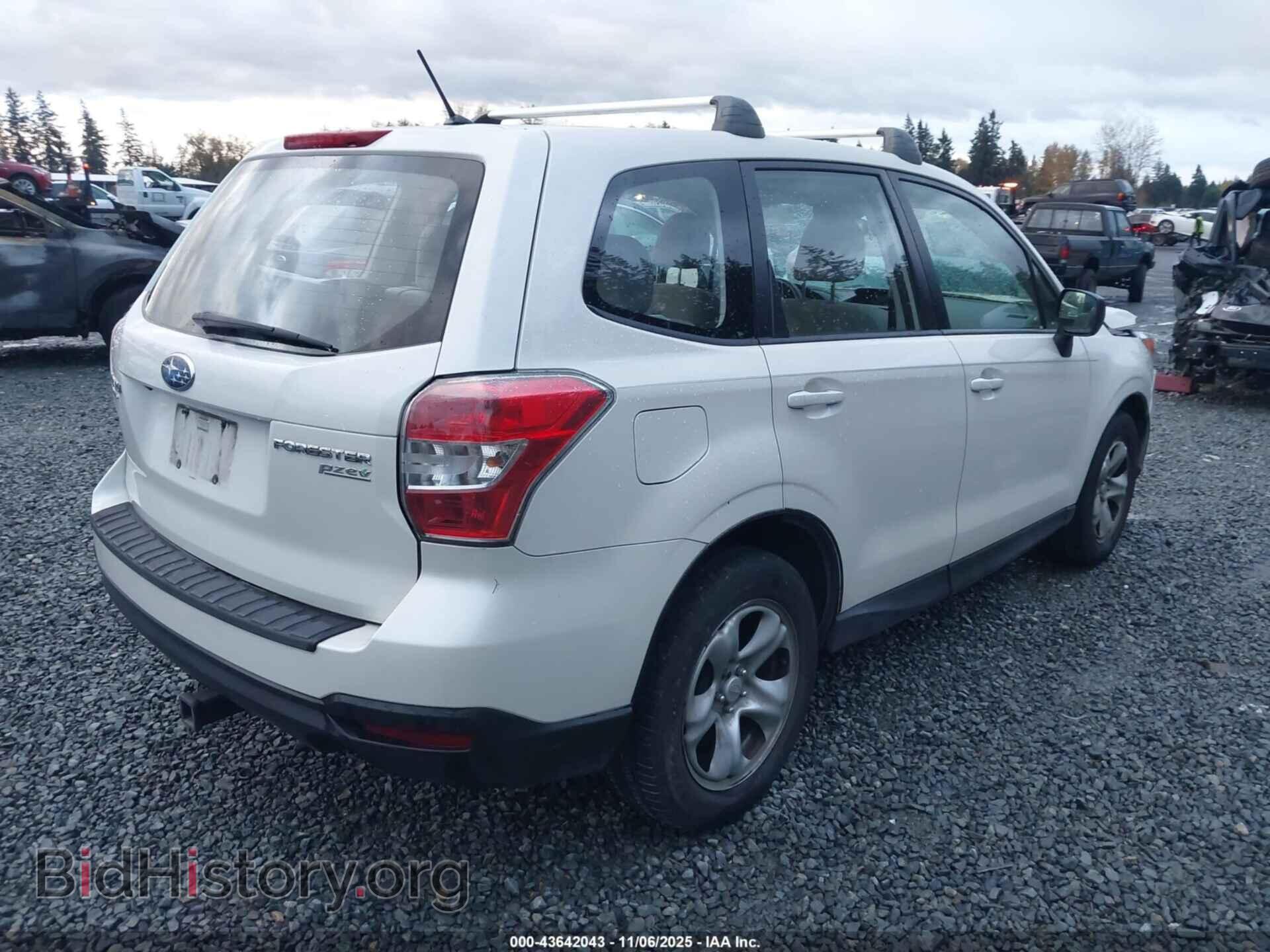 2015 SUBARU FORESTER - VIN: JF2SJAAC2FH569318 - Фото 4