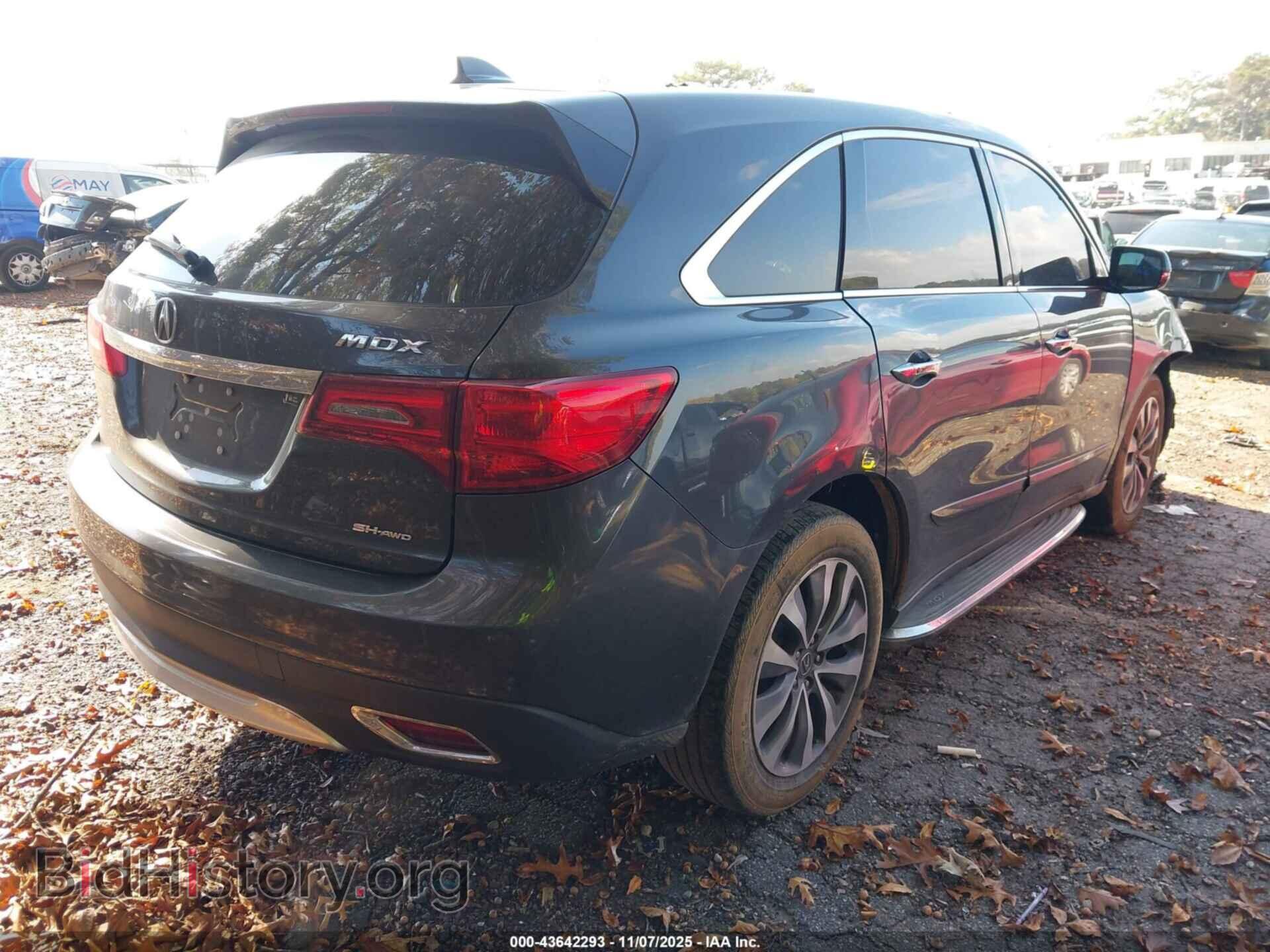 2014 ACURA MDX - VIN: 5FRYD4H4XEB012007 - Фото 4