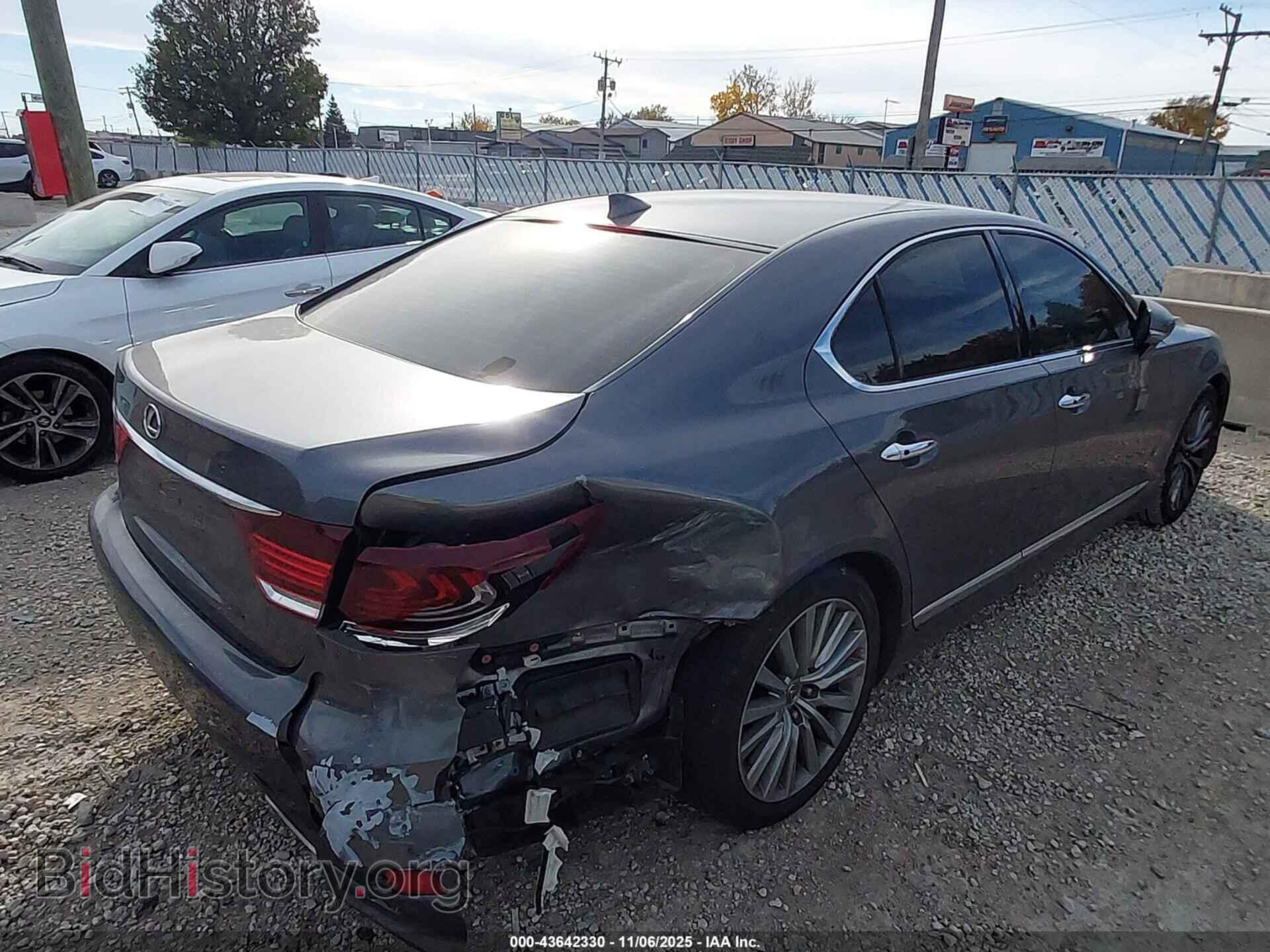 2014 LEXUS LS 460 - VIN: JTHBL5EF3E5127828 - Photo 4