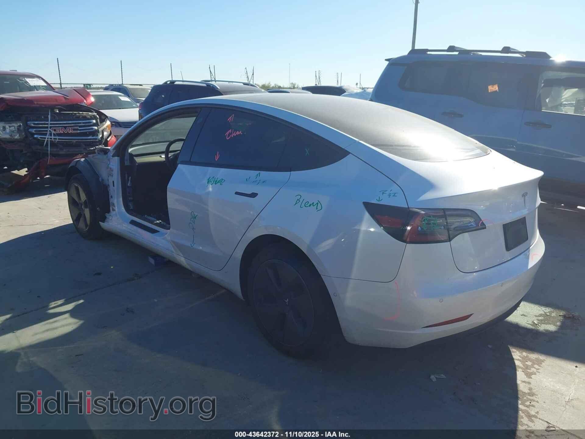 2021 TESLA MODEL 3 - VIN: 5YJ3E1EA8MF985581 - Фото 3