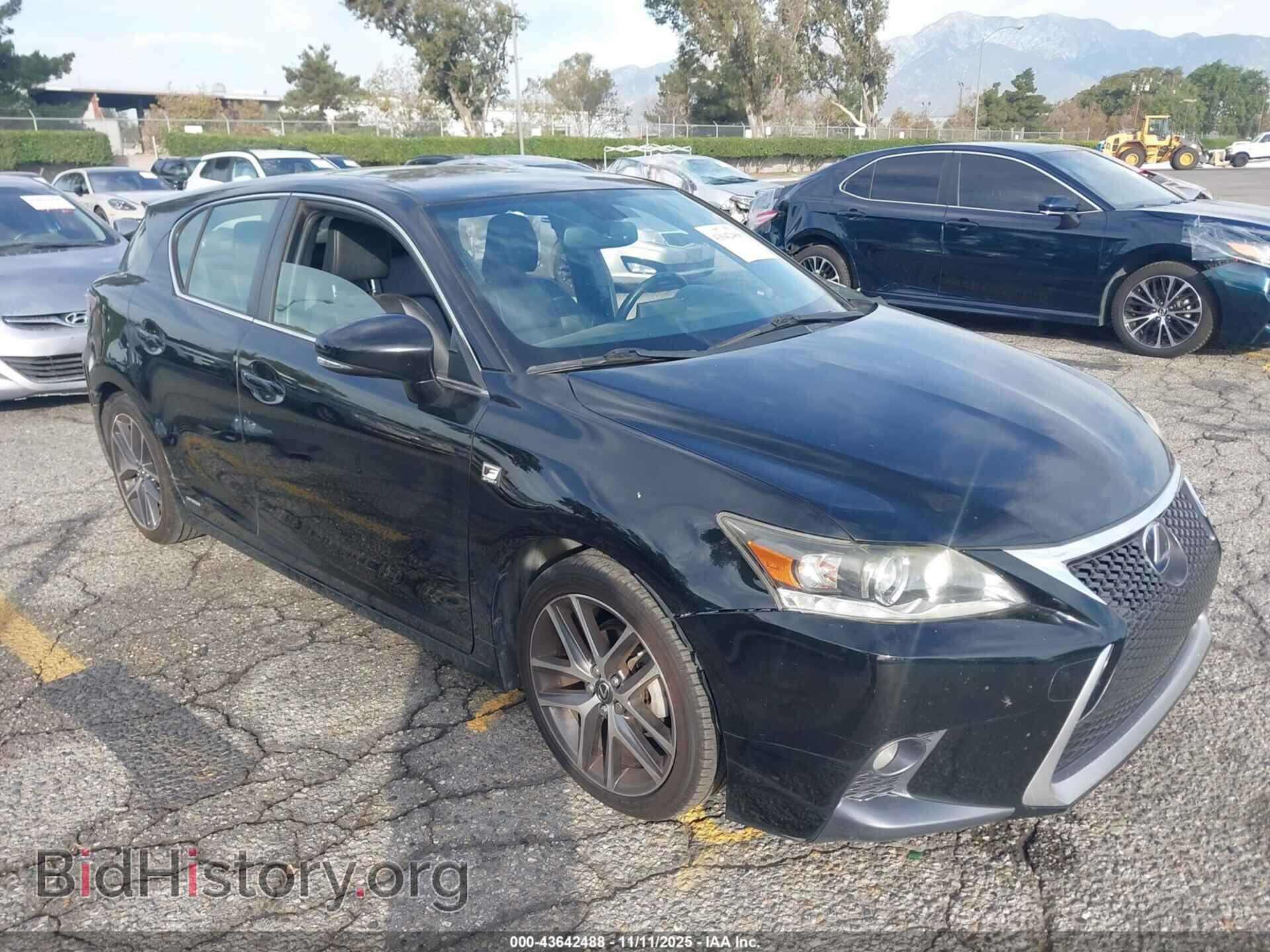 Photo JTHKD5BH1E2181780 - LEXUS CT 200H 2014