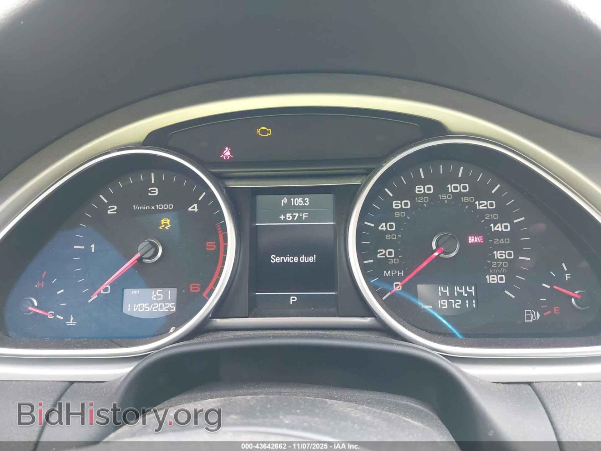 2014 AUDI Q7 - VIN: WA1LMAFE6ED008575 - Фото 7
