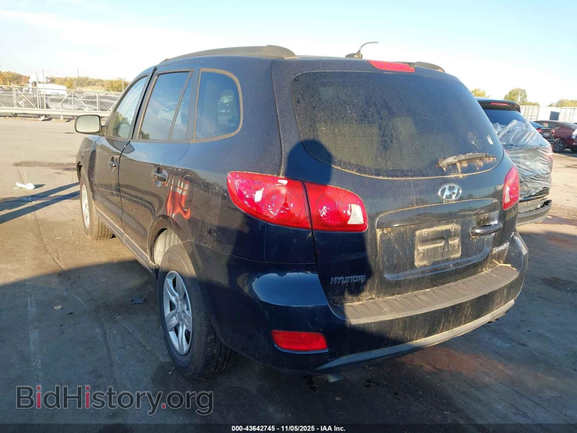 2009 HYUNDAI SANTA FE - VIN: 5NMSG13D09H269735 - Фото 3