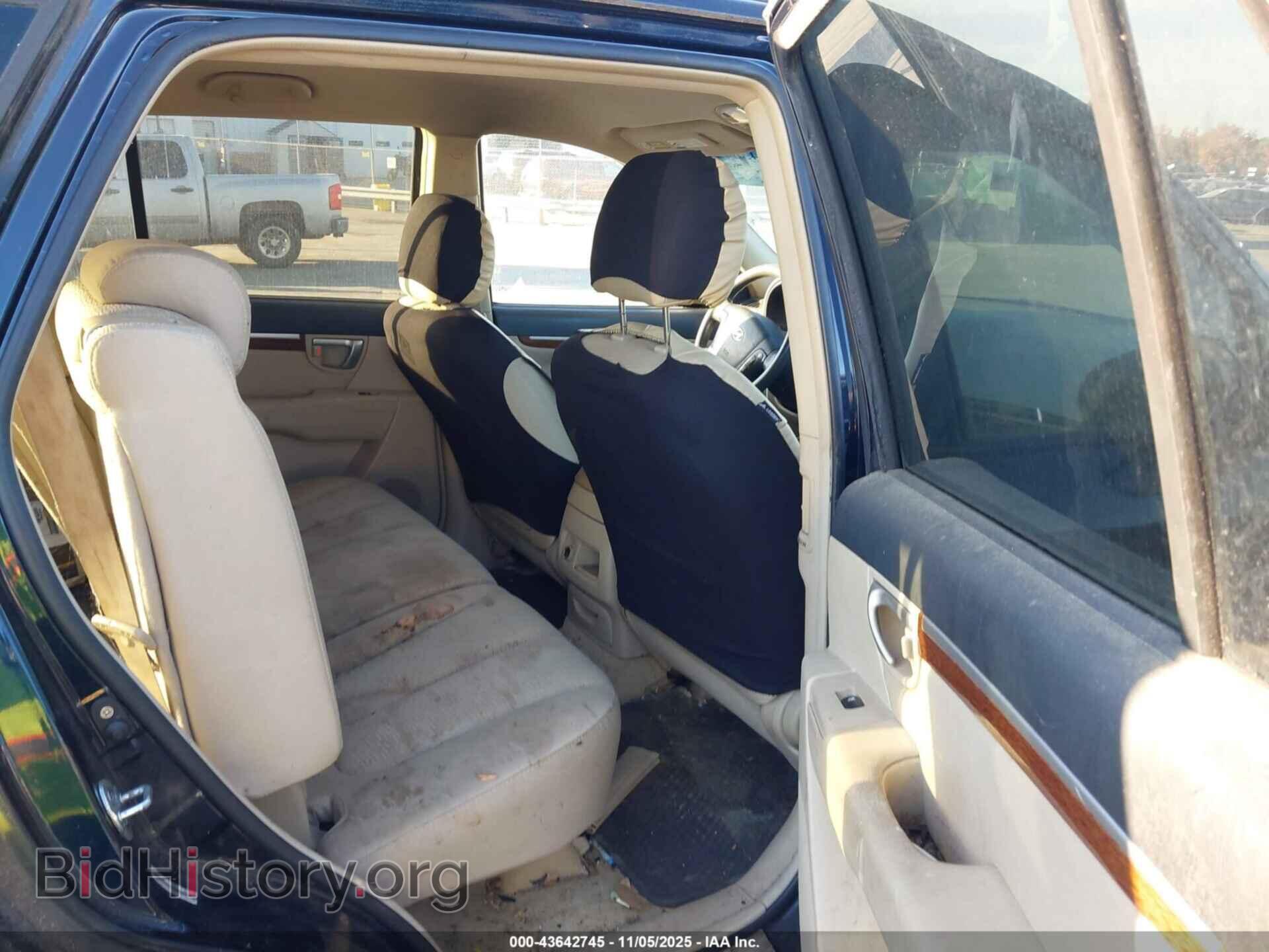 2009 HYUNDAI SANTA FE - VIN: 5NMSG13D09H269735 - Фото 8