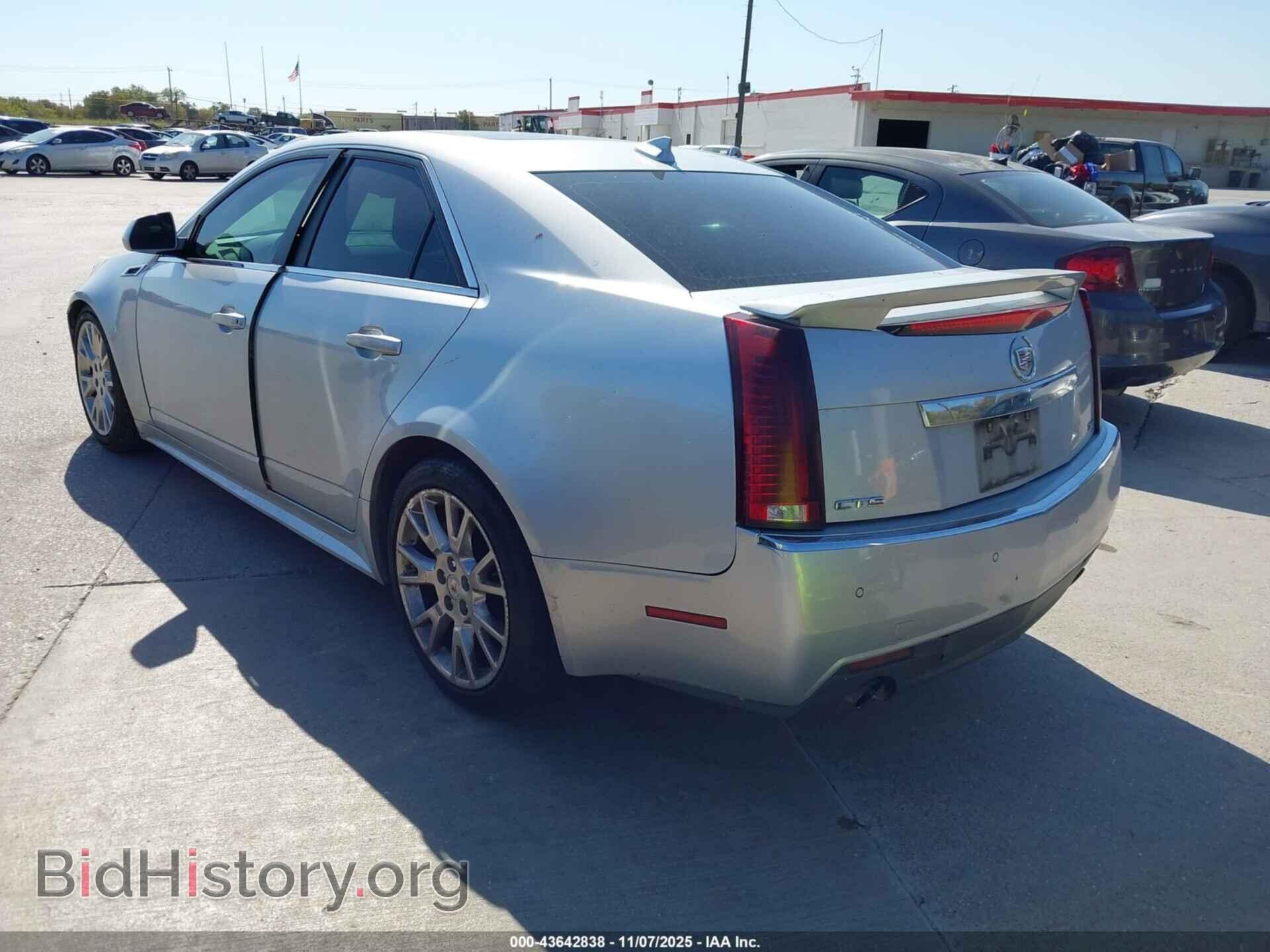 2012 CADILLAC CTS - VIN: 1G6DP5E39C0126877 - Фото 3