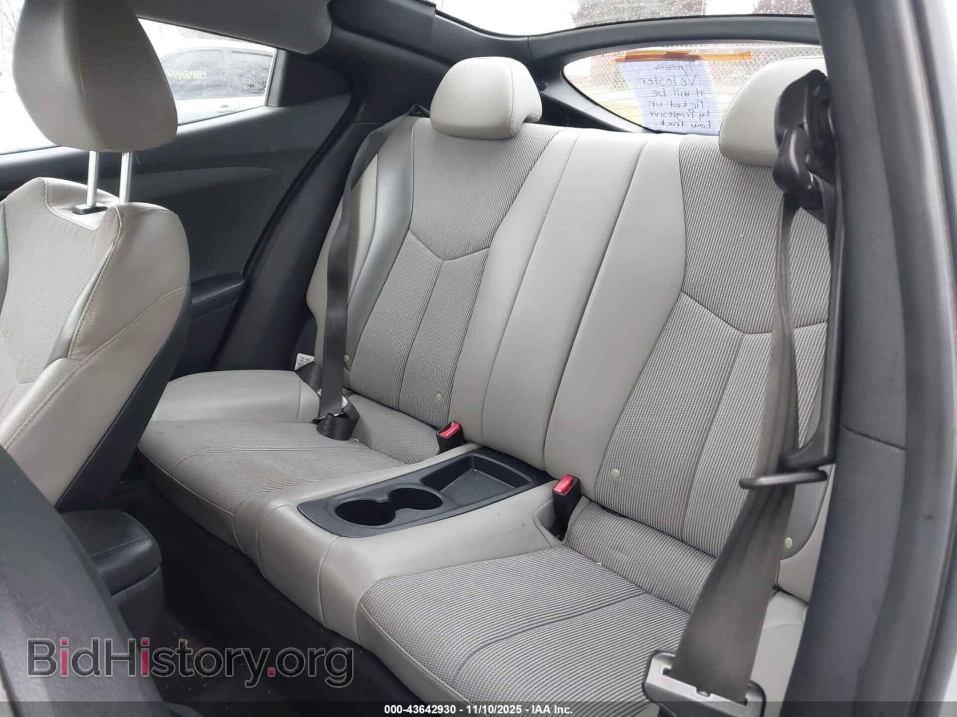 2012 HYUNDAI VELOSTER - VIN: KMHTC6AD5CU080347 - Фото 8