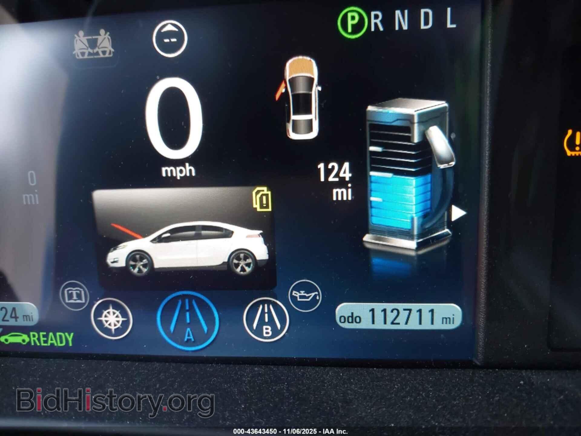 2012 CHEVROLET VOLT - VIN: 1G1RH6E45CU116766 - Фото 7