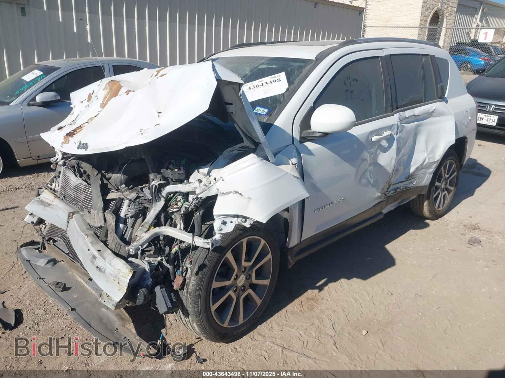 2017 JEEP COMPASS - VIN: 1C4NJCEB8HD170870 - Фото 2