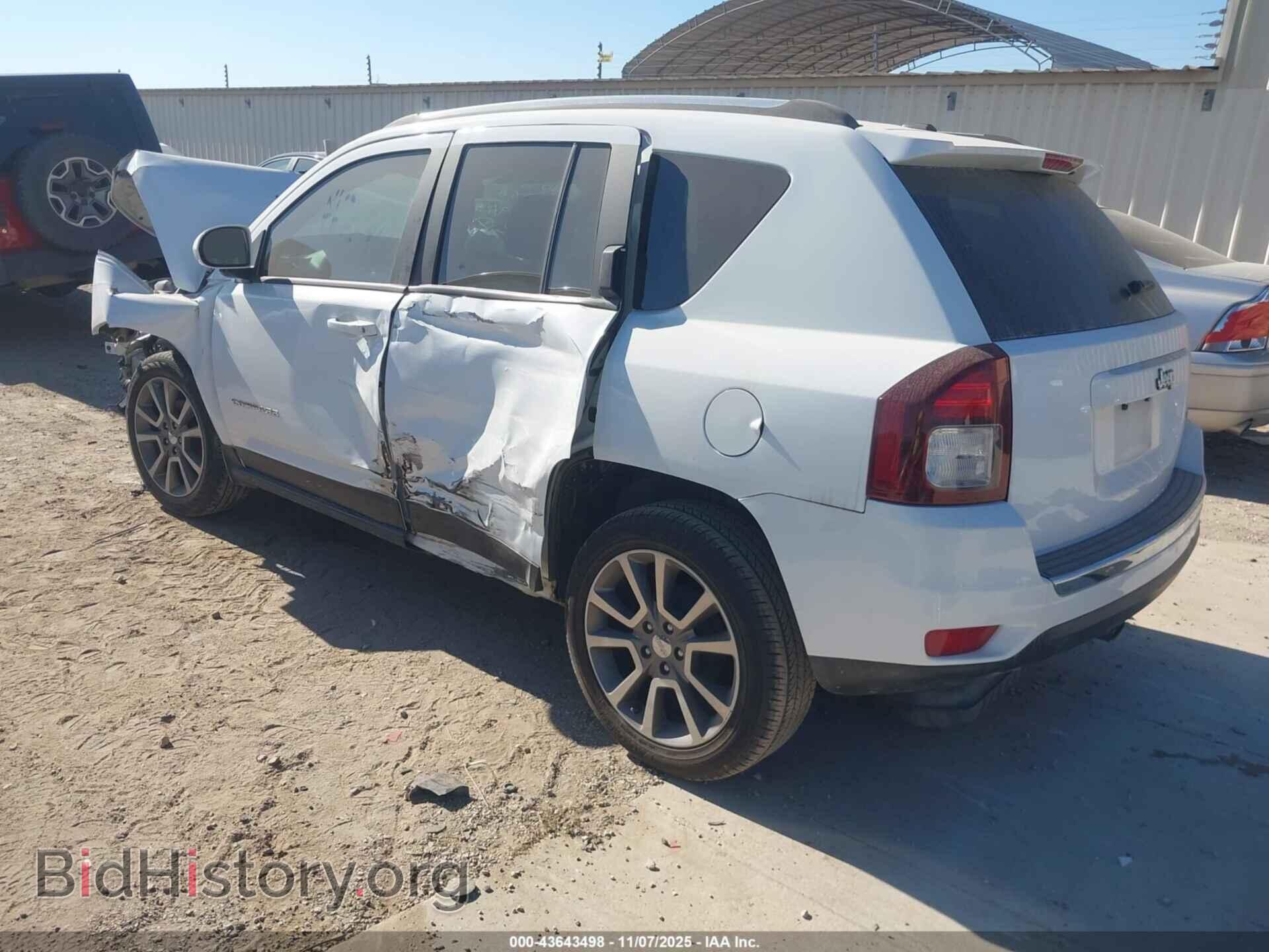 2017 JEEP COMPASS - VIN: 1C4NJCEB8HD170870 - Фото 3