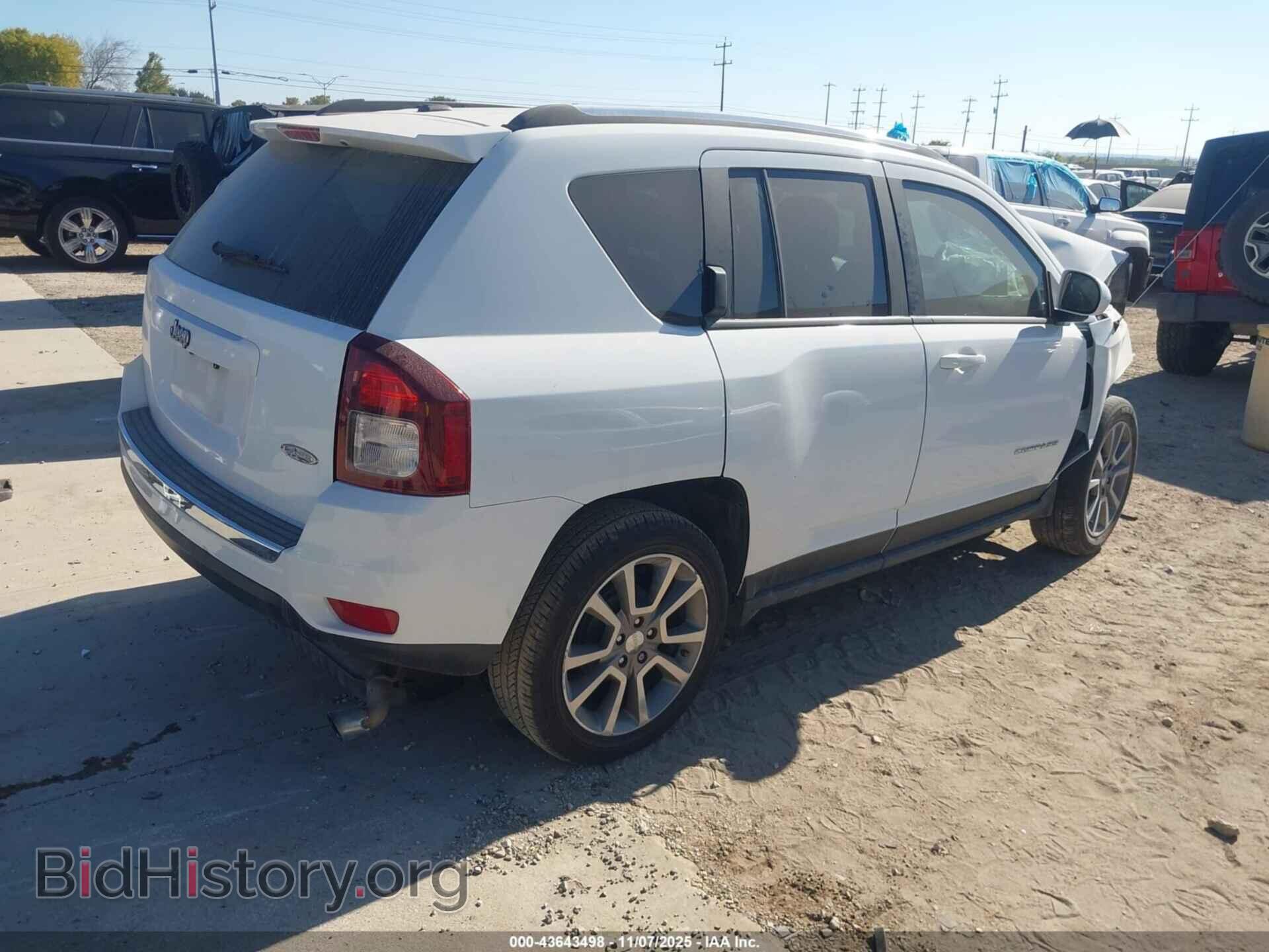 2017 JEEP COMPASS - VIN: 1C4NJCEB8HD170870 - Фото 4