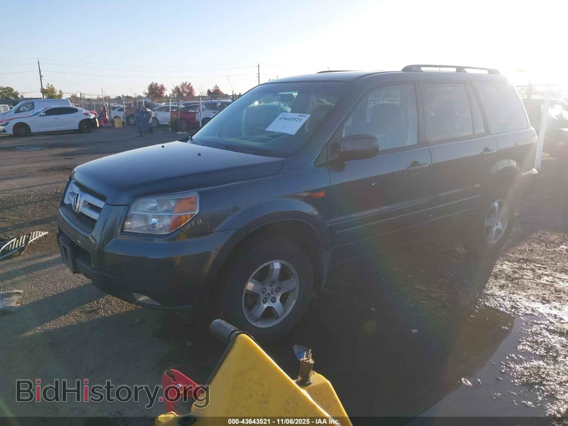 2006 HONDA PILOT - VIN: 5FNYF28796B027755 - Фото 2
