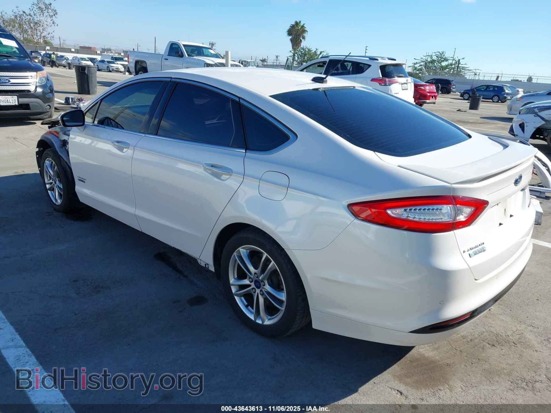 2015 FORD FUSION ENERGI - VIN: 3FA6P0SU2FR280928 - Фото 3