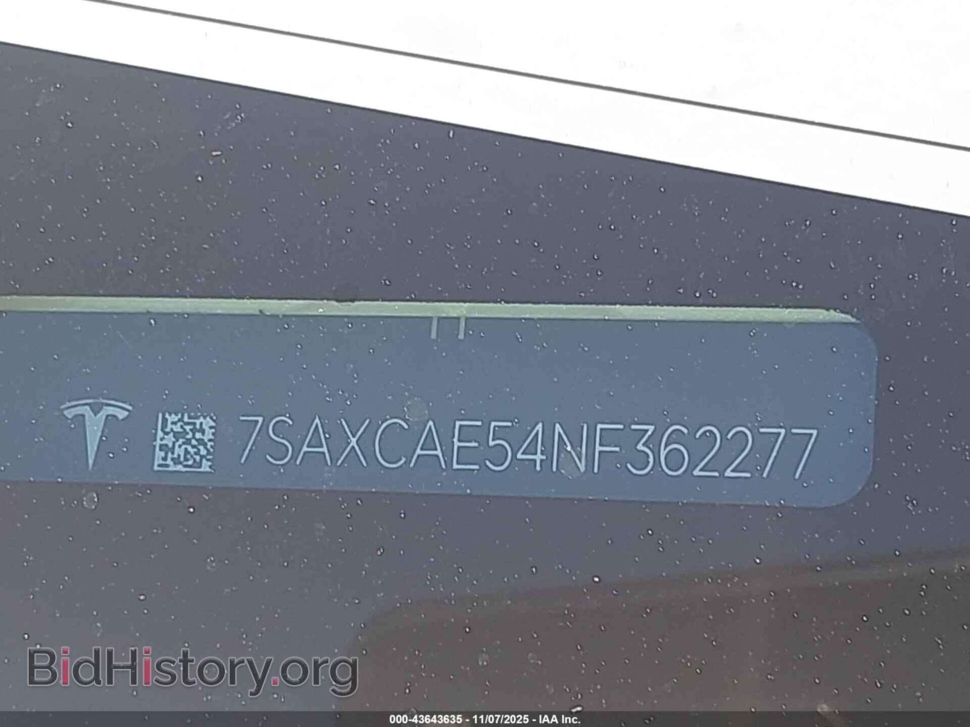 2022 TESLA MODEL X - VIN: 7SAXCAE54NF362277 - Фото 9