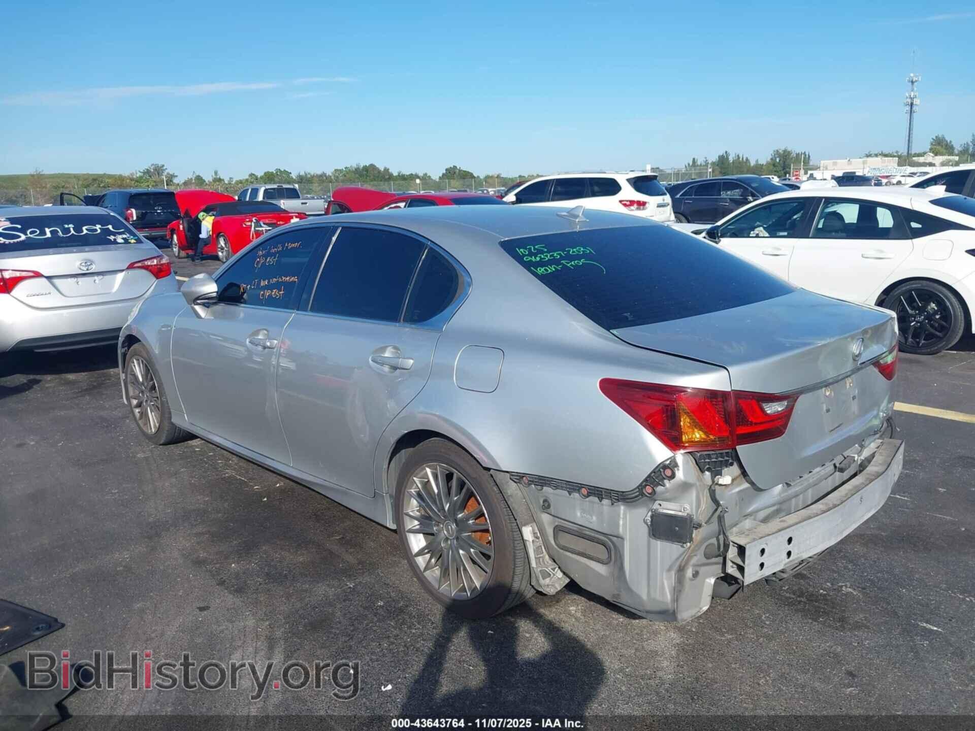 2014 LEXUS GS 350 - VIN: JTHBE1BL2E5039821 - Photo 3