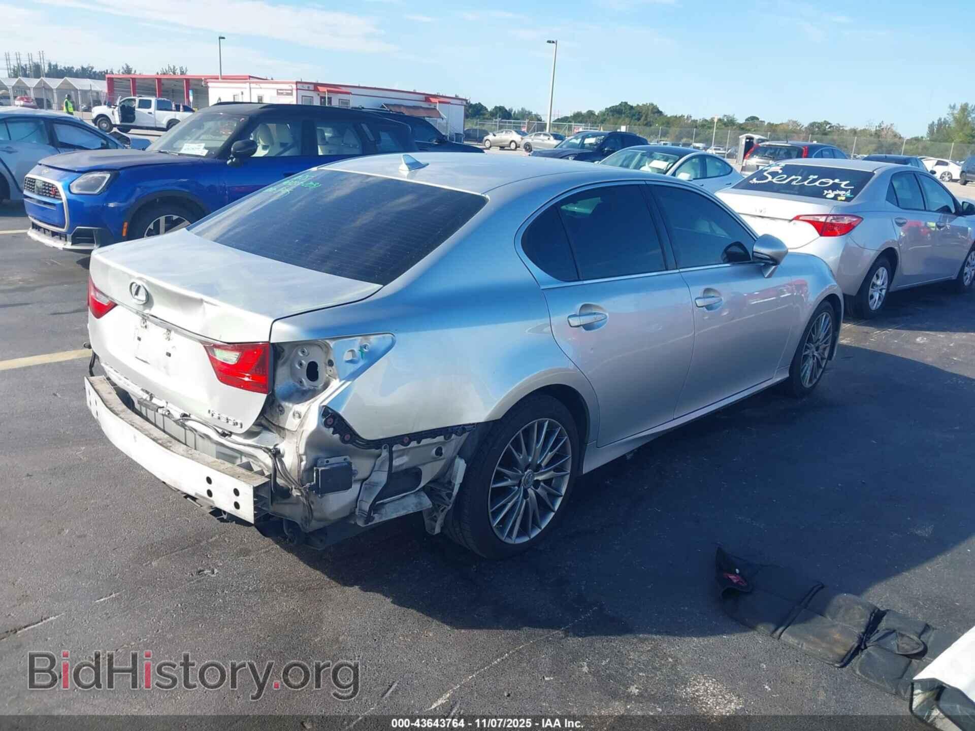 2014 LEXUS GS 350 - VIN: JTHBE1BL2E5039821 - Photo 4