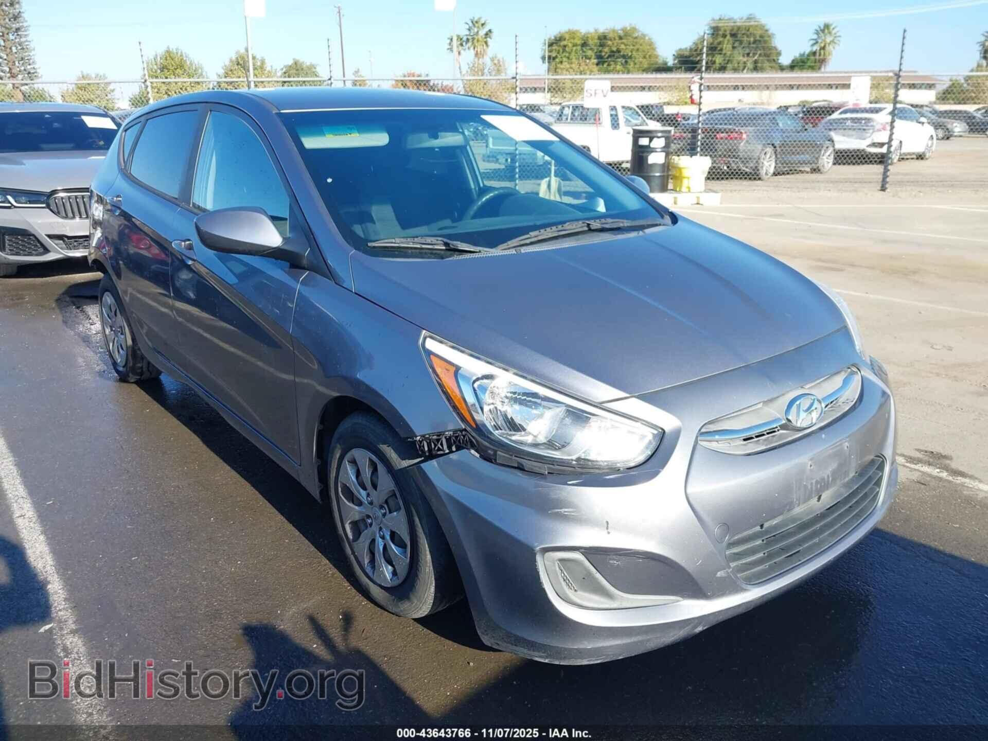 Photo KMHCT5AE7HU300792 - HYUNDAI ACCENT 2017