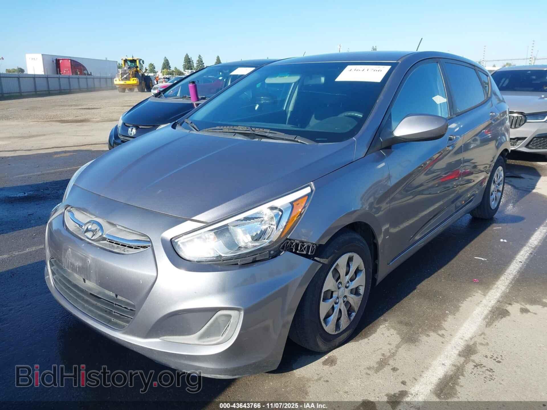 2017 HYUNDAI ACCENT - VIN: KMHCT5AE7HU300792 - Фото 2