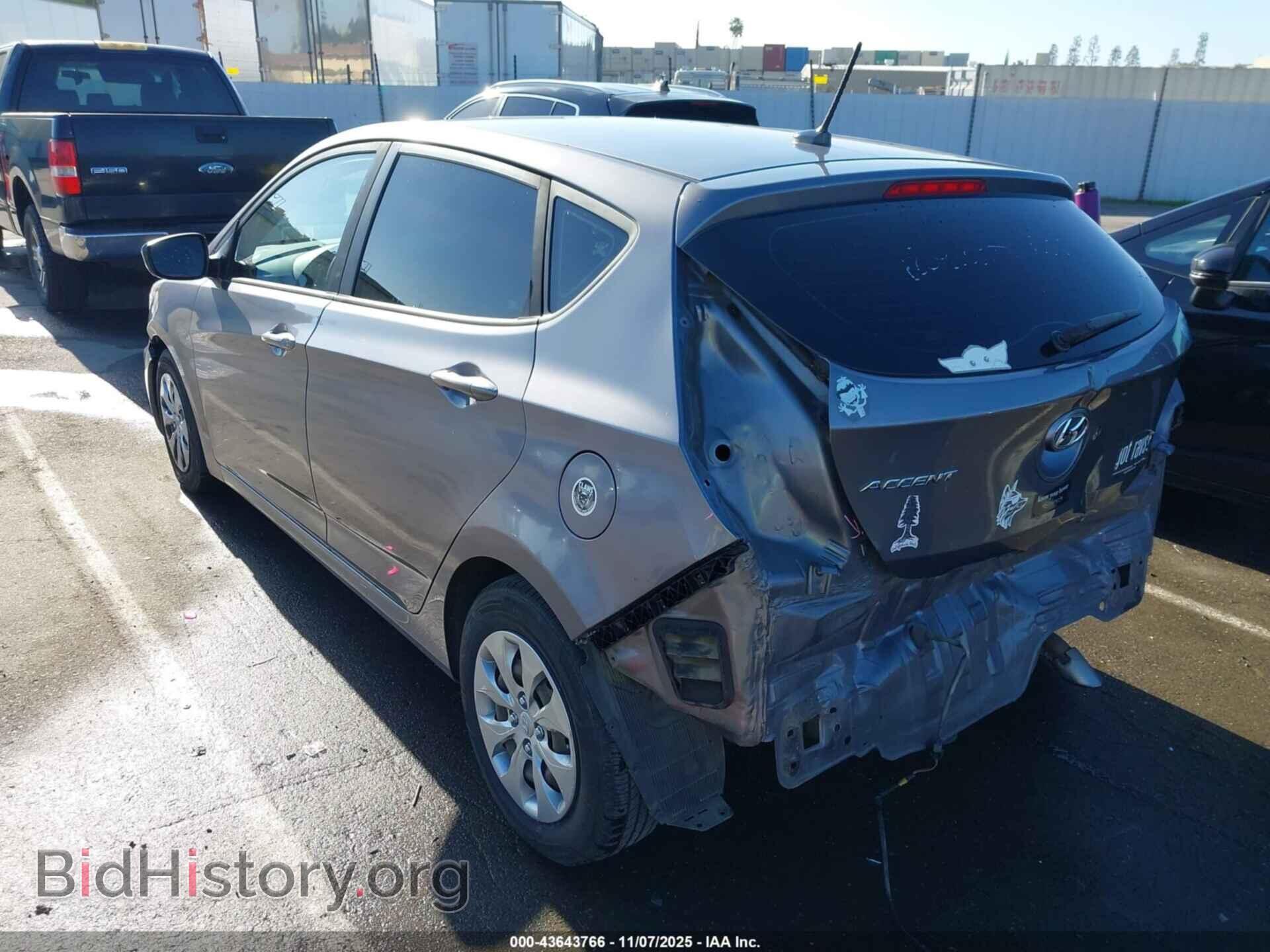 2017 HYUNDAI ACCENT - VIN: KMHCT5AE7HU300792 - Фото 3