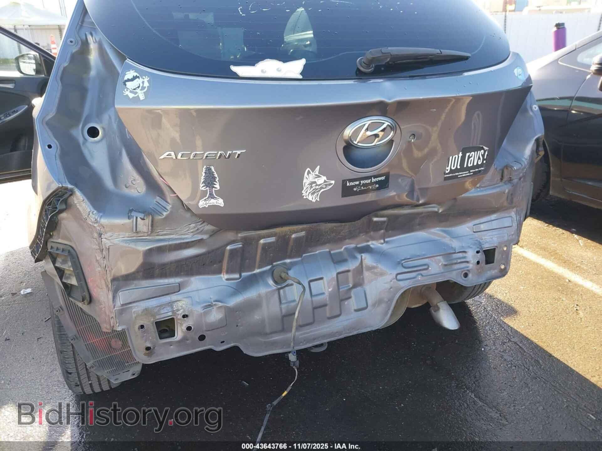 2017 HYUNDAI ACCENT - VIN: KMHCT5AE7HU300792 - Фото 6