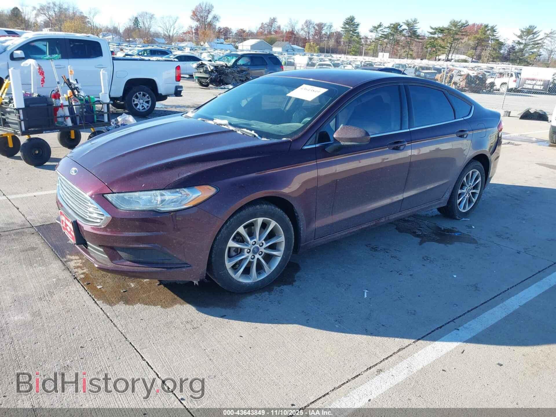 2017 FORD FUSION - VIN: 3FA6P0H74HR183685 - Фото 2