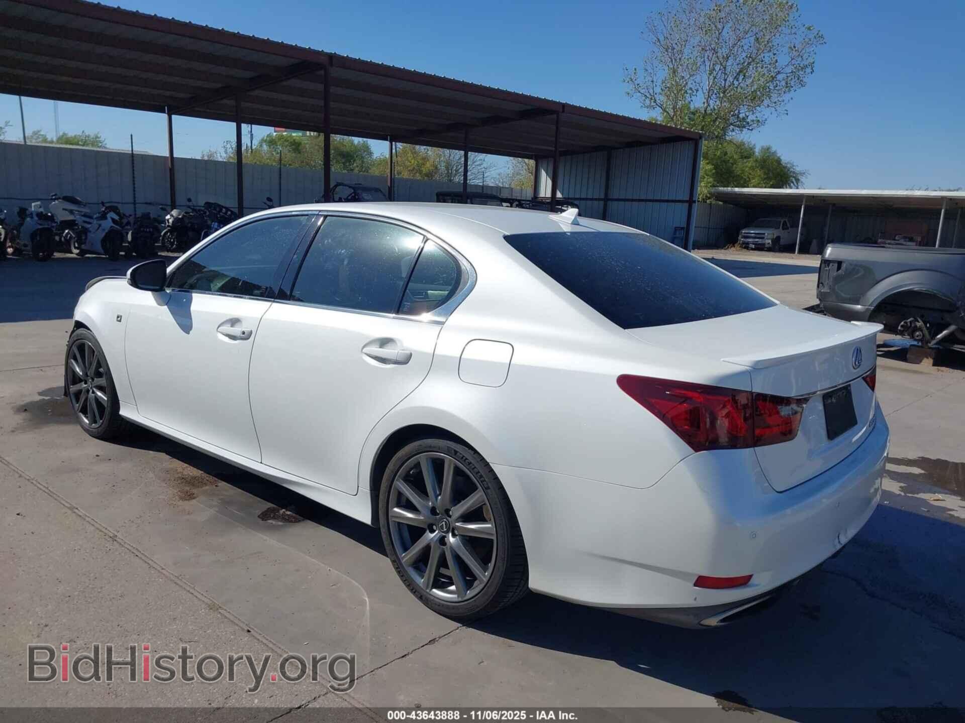 2013 LEXUS GS 350 - VIN: JTHBE1BL0D5005357 - Photo 3