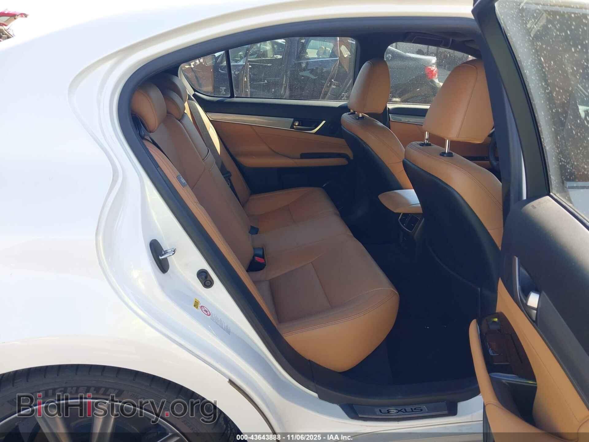 2013 LEXUS GS 350 - VIN: JTHBE1BL0D5005357 - Photo 8