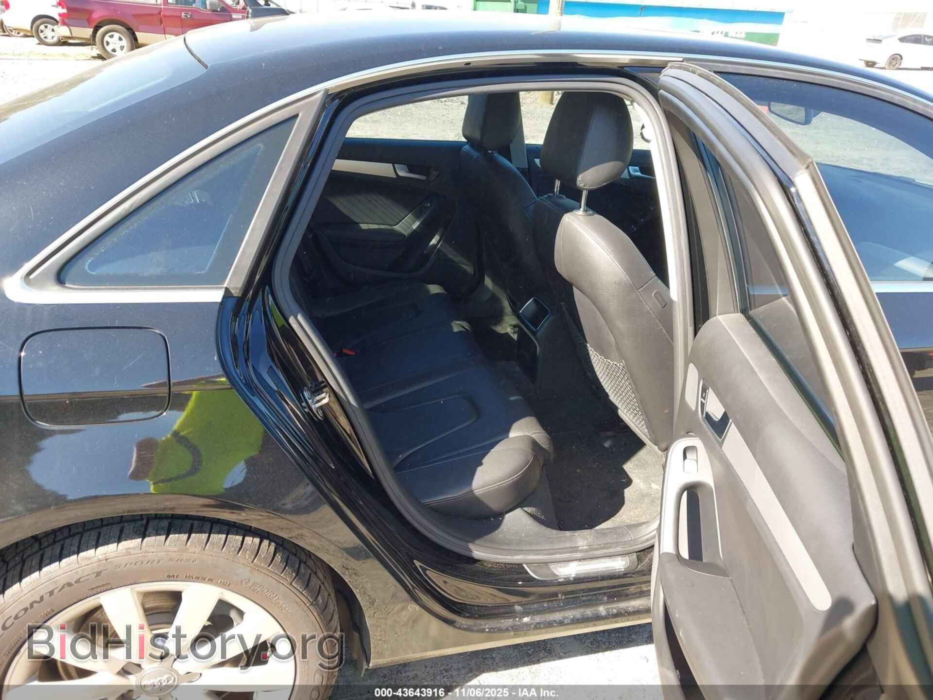 2013 AUDI A4 - VIN: WAUAFAFL7DN009374 - Photo 8