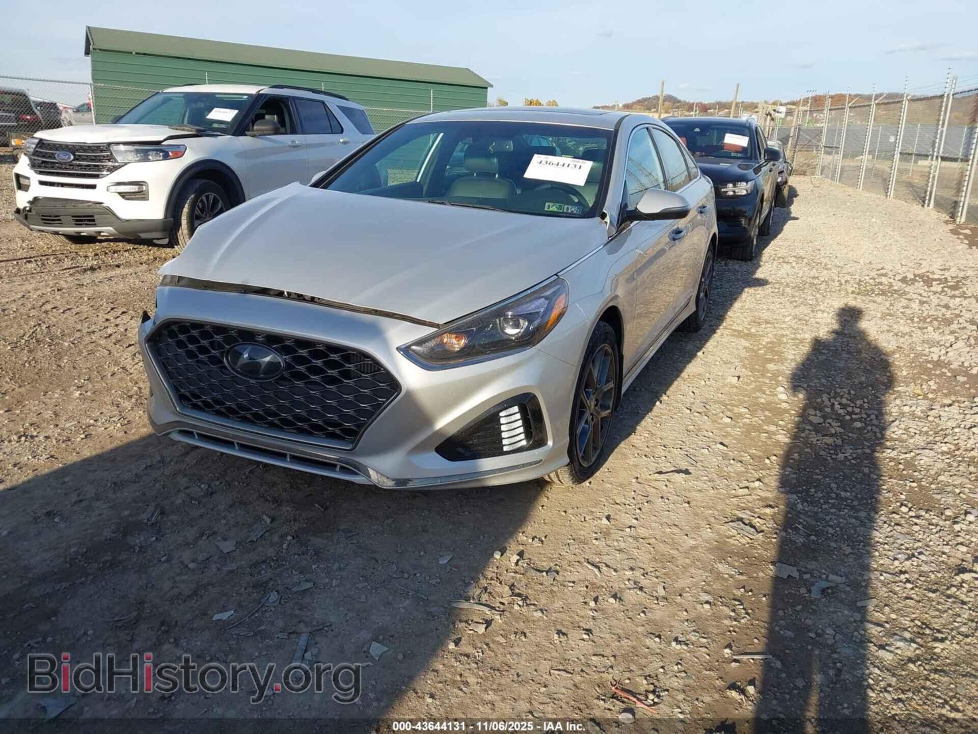 2018 HYUNDAI SONATA - VIN: 5NPE34AB1JH683030 - Фото 2
