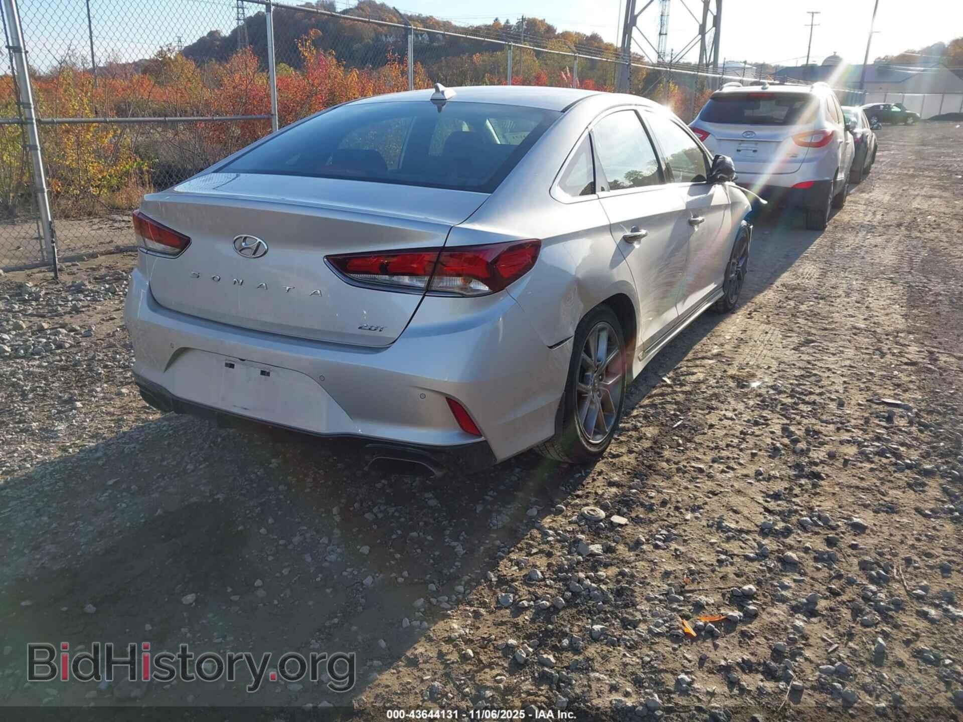 2018 HYUNDAI SONATA - VIN: 5NPE34AB1JH683030 - Фото 4
