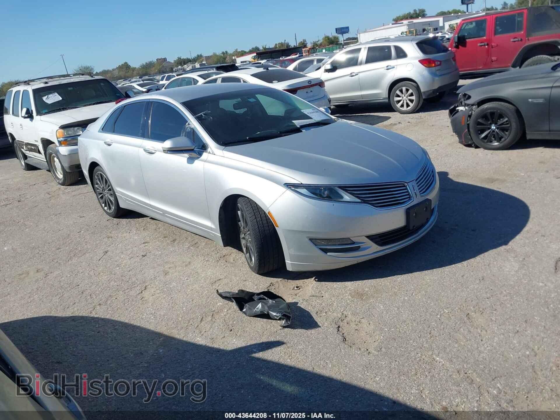 Фотография 3LN6L2G92GR602261 - LINCOLN MKZ 2016