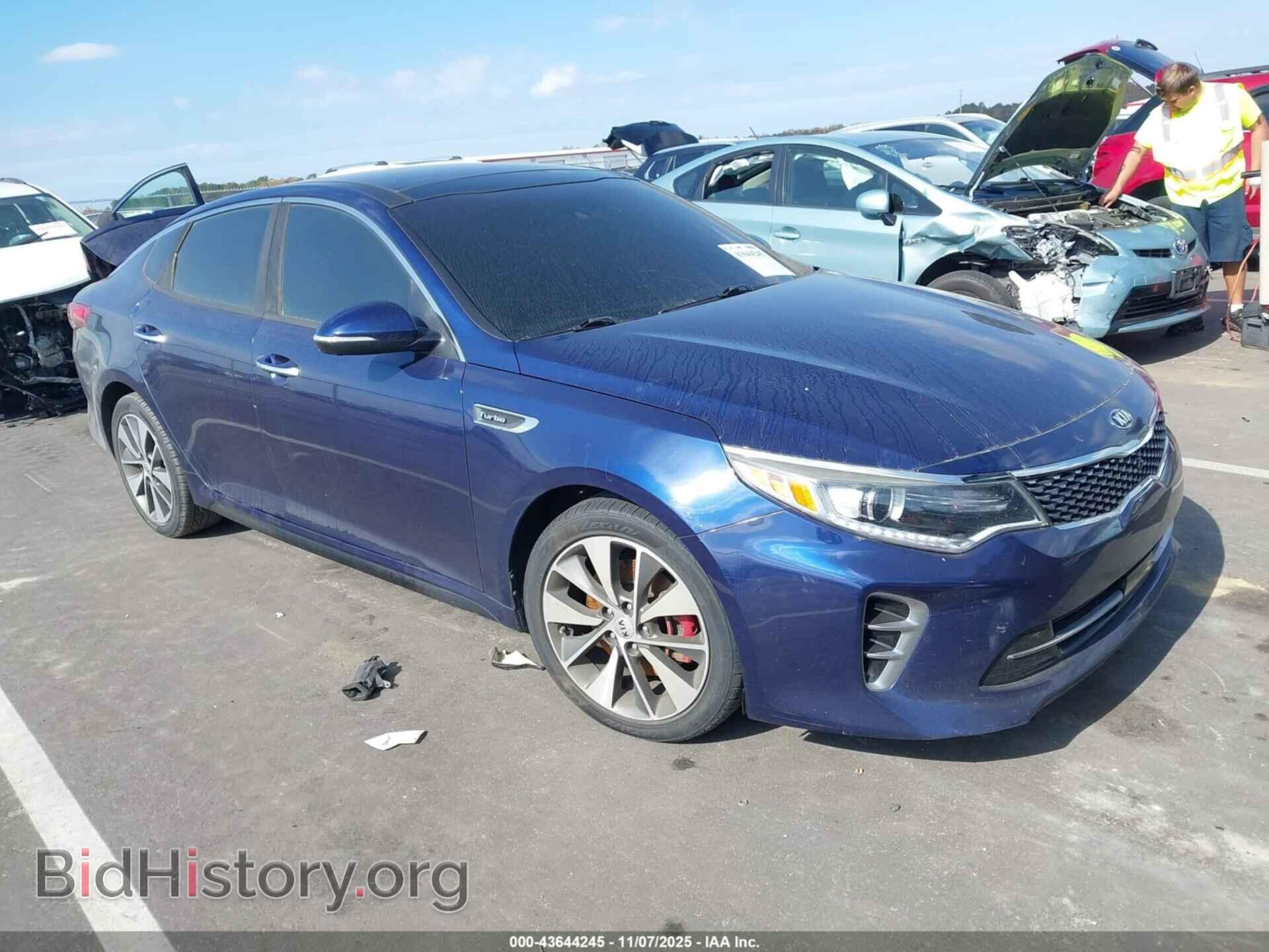 Фотография 5XXGW4L2XGG021884 - KIA OPTIMA 2016