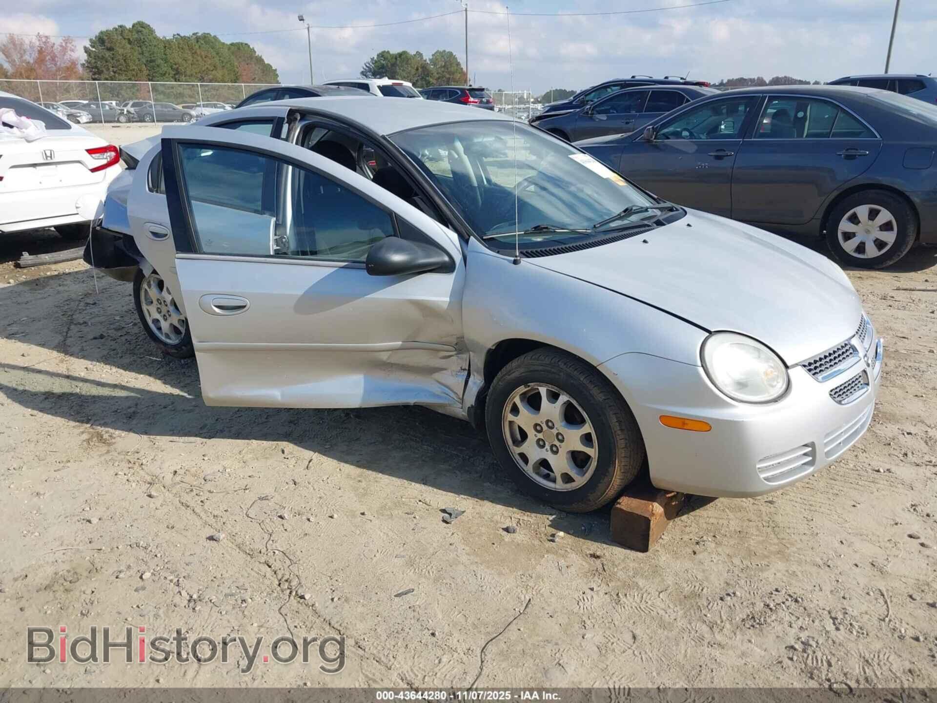 Photo 1B3ES56C05D218990 - DODGE NEON 2005