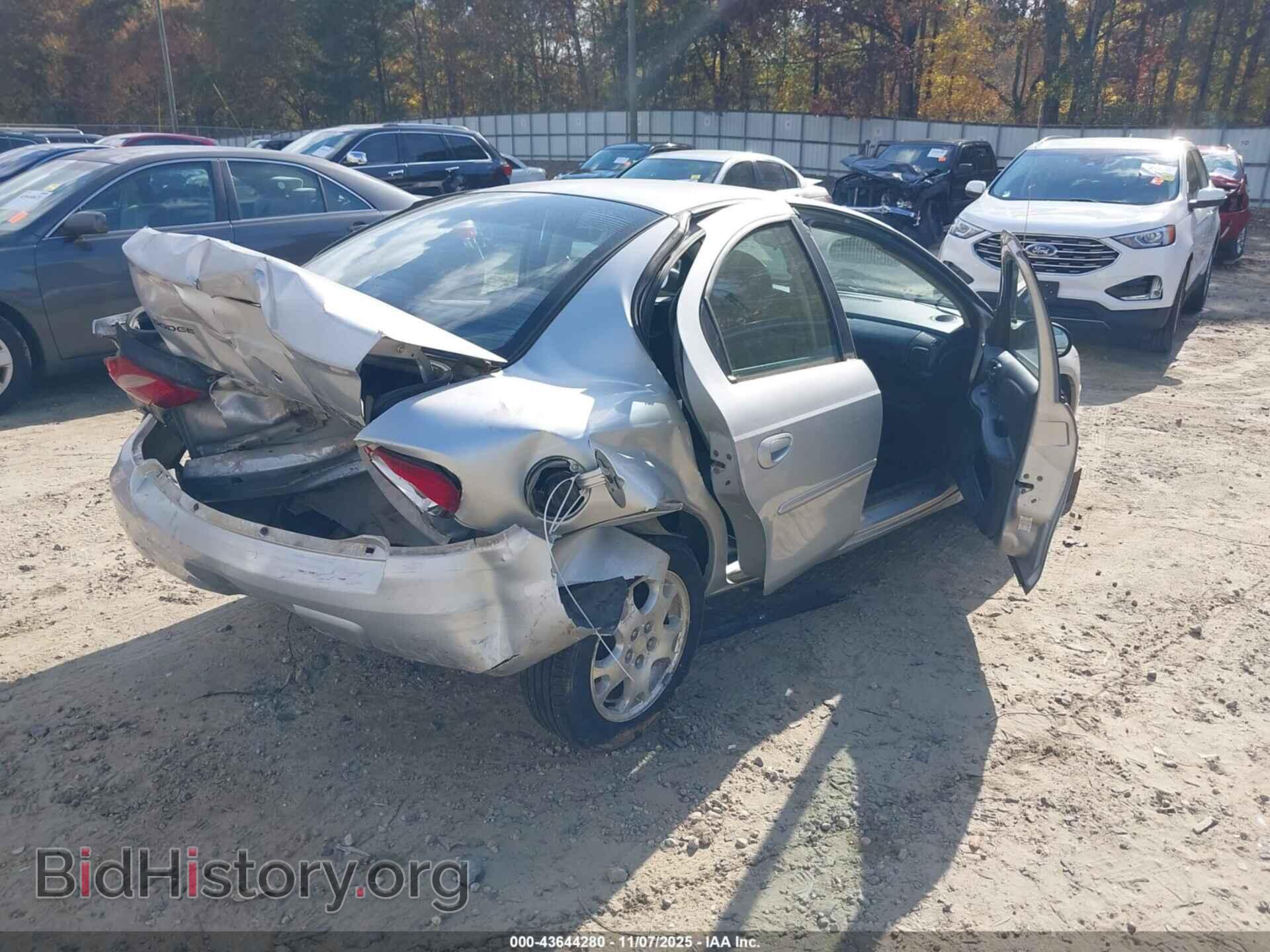 2005 DODGE NEON - VIN: 1B3ES56C05D218990 - Фото 4