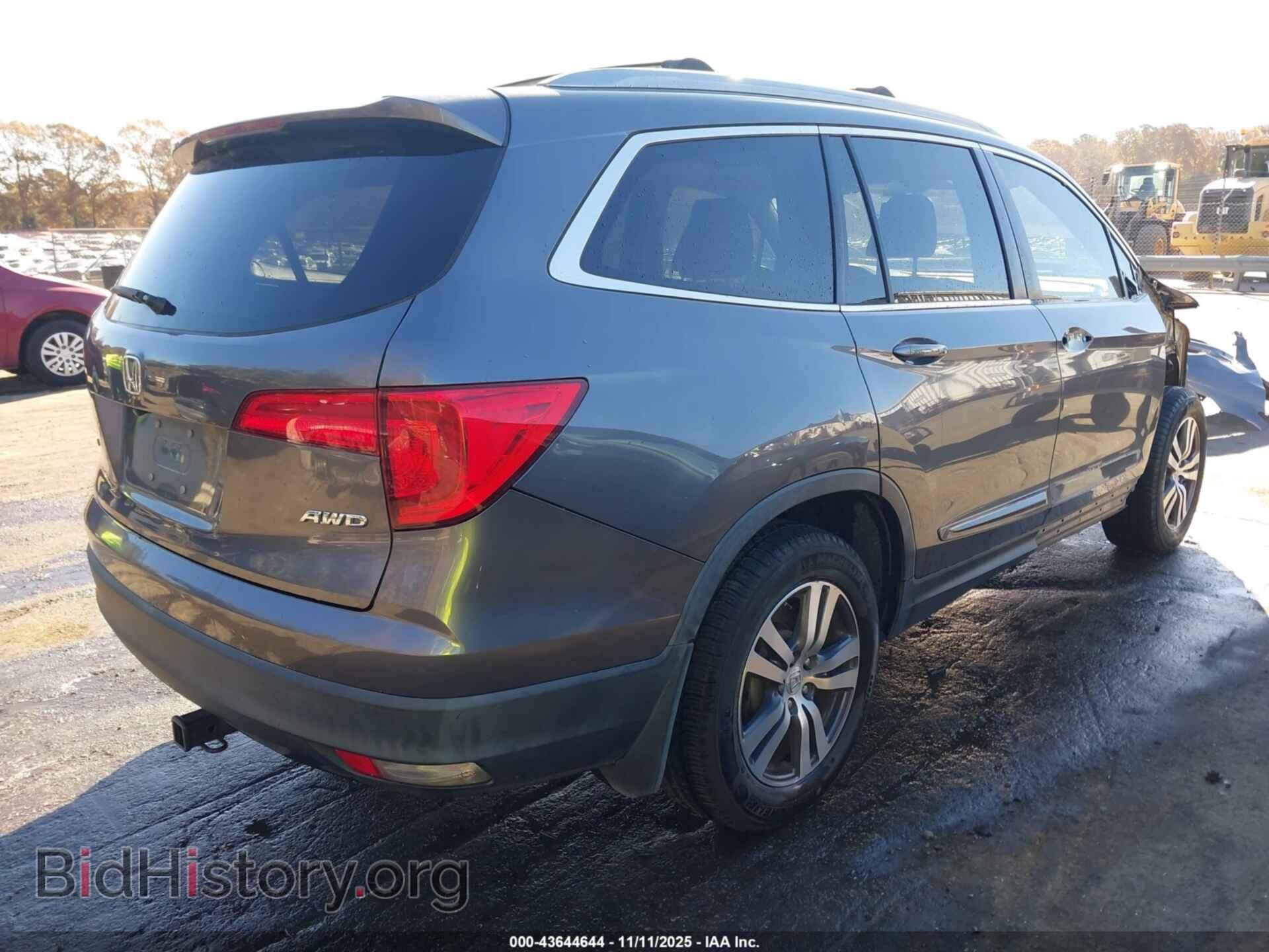 2016 HONDA PILOT - VIN: 5FNYF6H80GB116101 - Фото 4