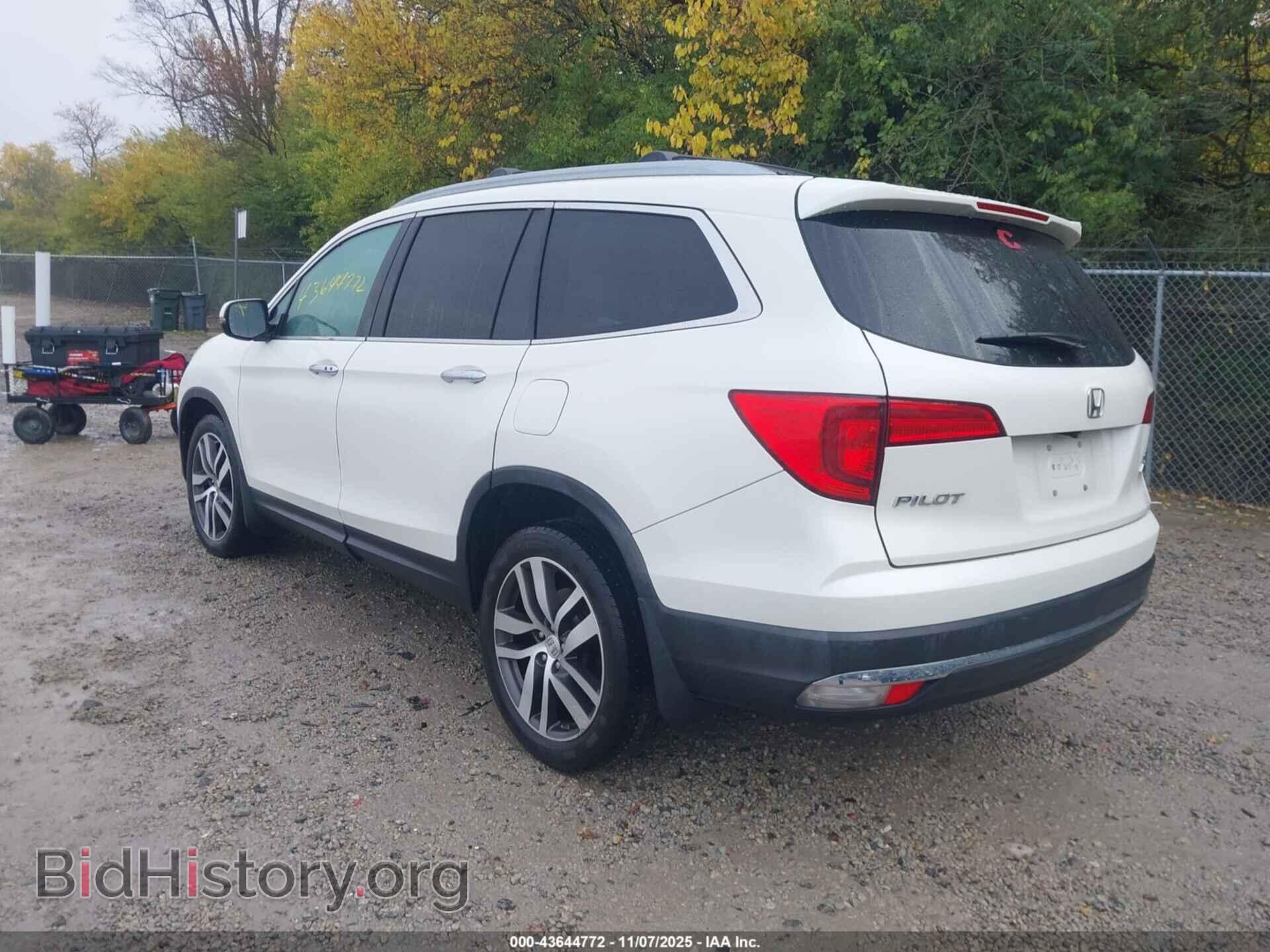 2016 HONDA PILOT - VIN: 5FNYF6H98GB043729 - Фото 3
