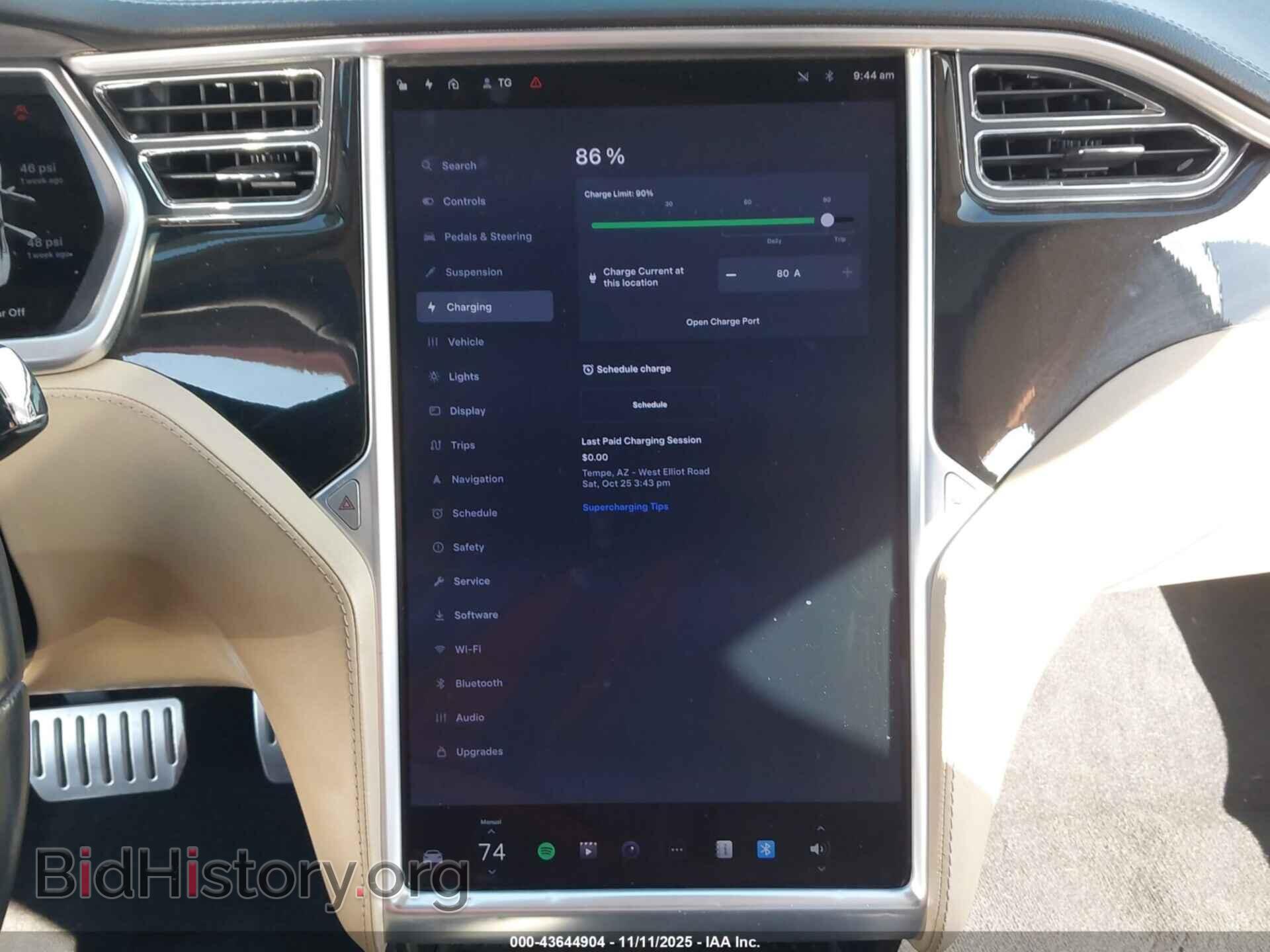 2012 TESLA MODEL S - VIN: 5YJSA1DN6CFS00369 - Photo 17