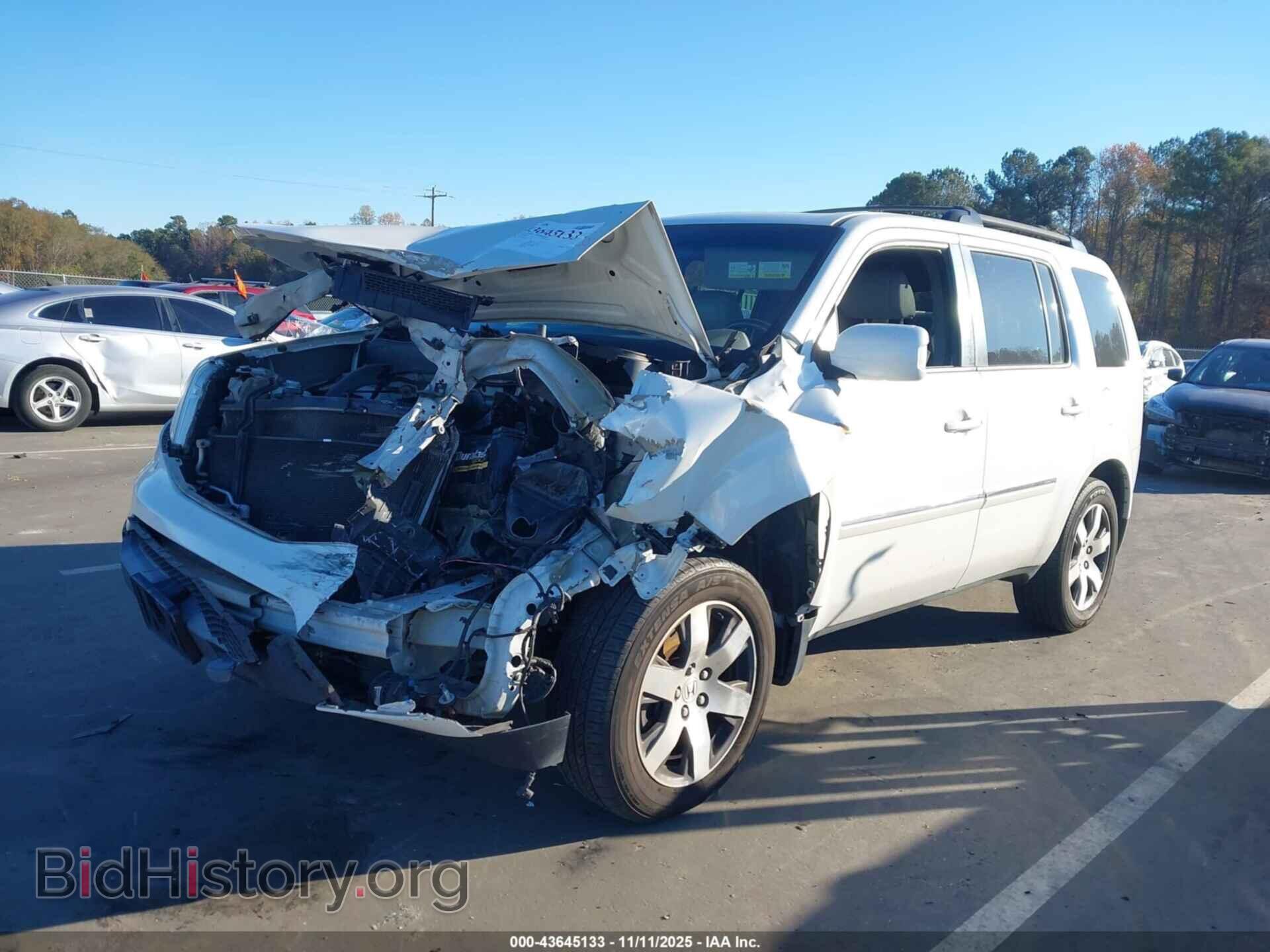 2015 HONDA PILOT - VIN: 5FNYF4H99FB017434 - Фото 2