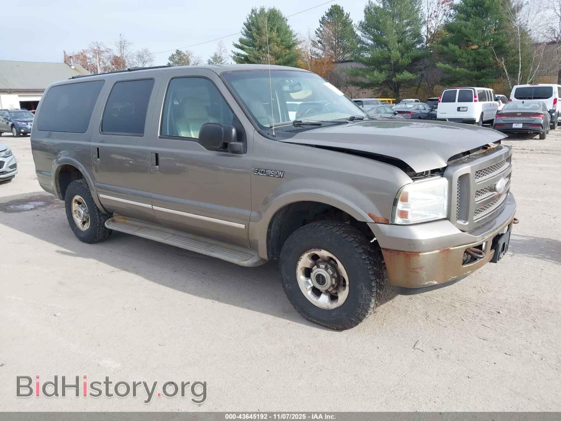 Photo 1FMNU43S65EB69363 - FORD EXCURSION 2005