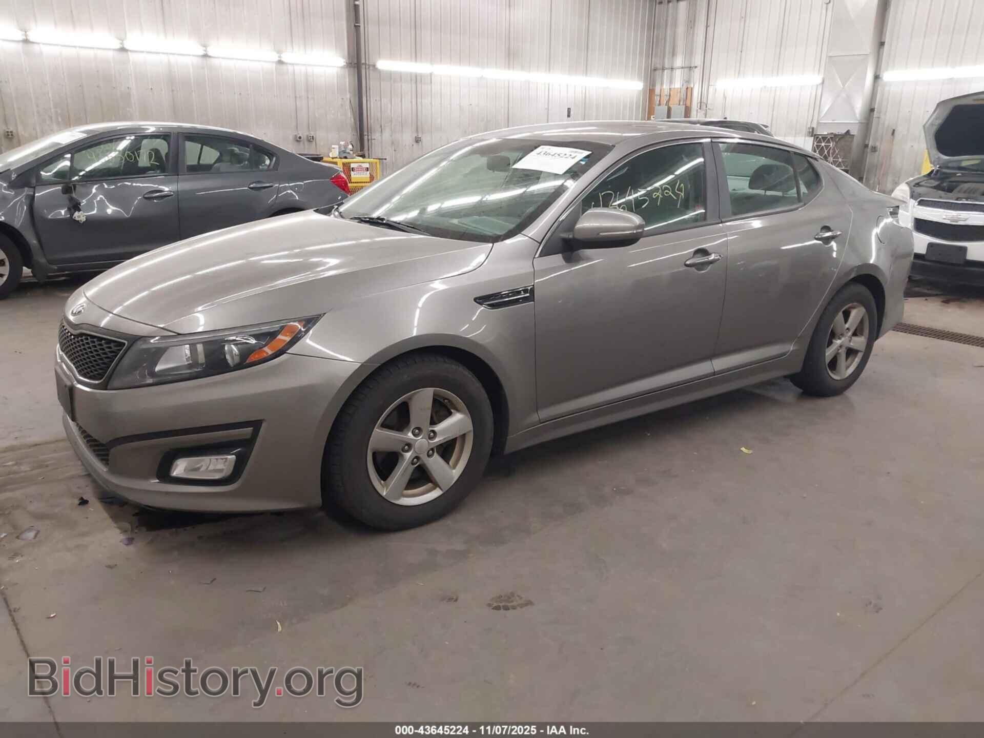 2015 KIA OPTIMA - VIN: 5XXGM4A73FG397510 - Фото 2