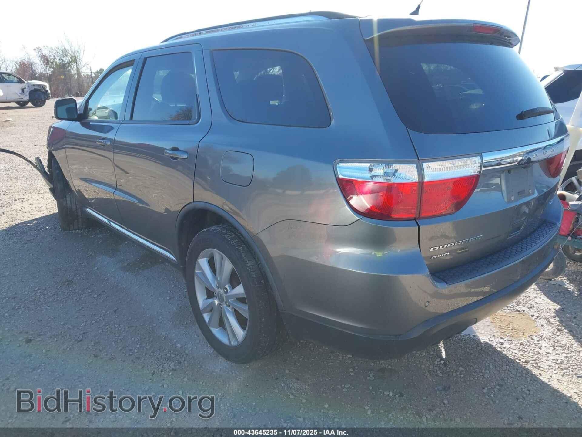 2012 DODGE DURANGO - VIN: 1C4RDJDG5CC108366 - Photo 3