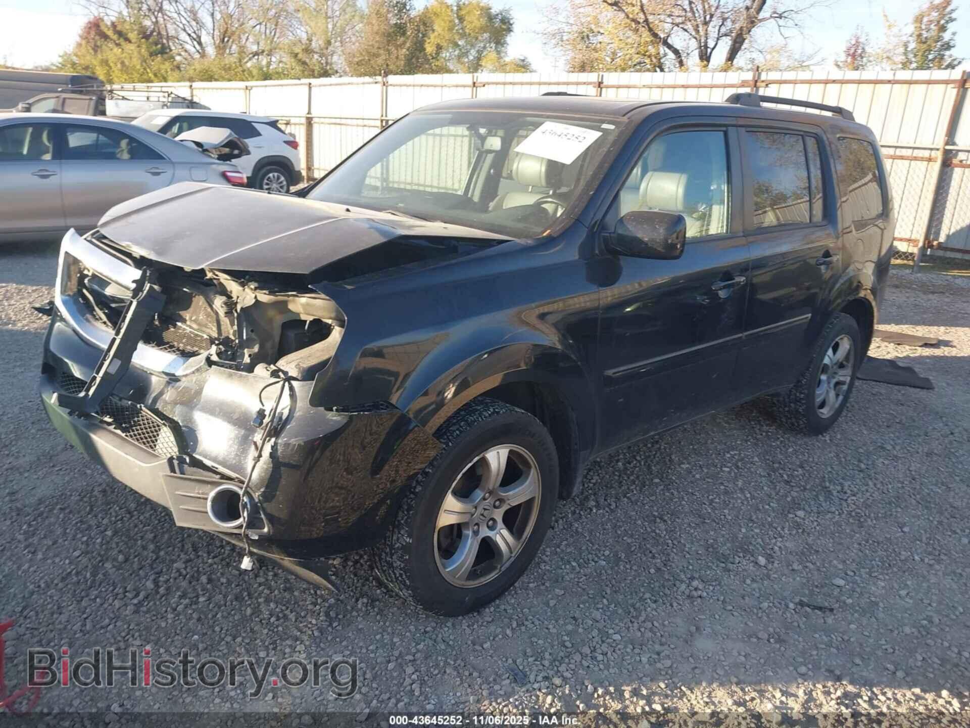 2013 HONDA PILOT - VIN: 5FNYF4H63DB020395 - Фото 2