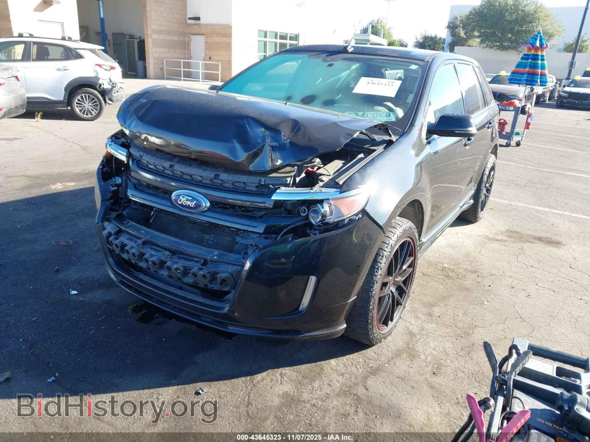 2014 FORD EDGE - VIN: 2FMDK3AK2EBA25254 - Фото 2